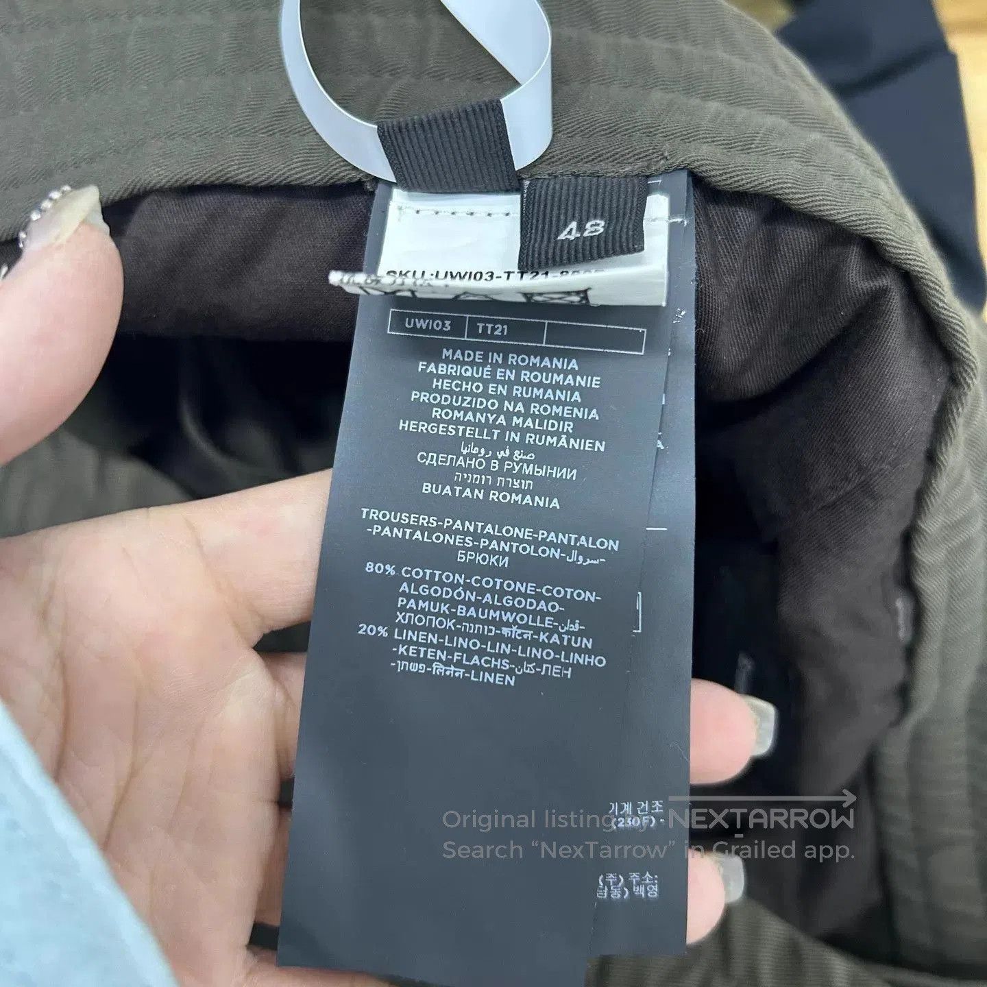 Ermenegildo Zegna Multi Cargo Pants with Side Pockets Size 32. Size US 32 / EU 48 - 4 Thumbnail