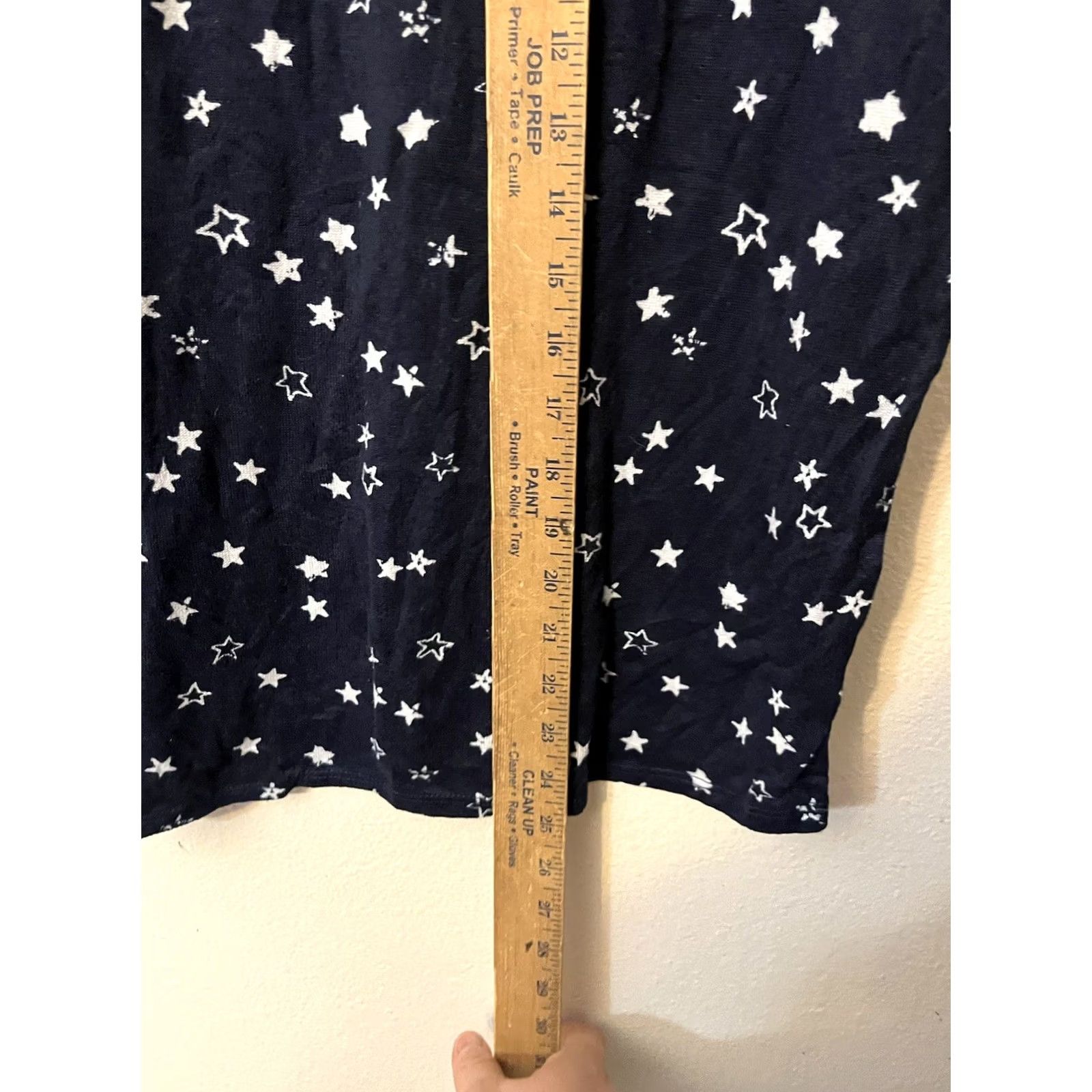 Lucky Brand Lucky Brand Sleep Shirt XL Blue Stars Short Sleeve Lounge Womens Crew Neck Size XL / US 12-14 / IT 48-50 - 5 Thumbnail