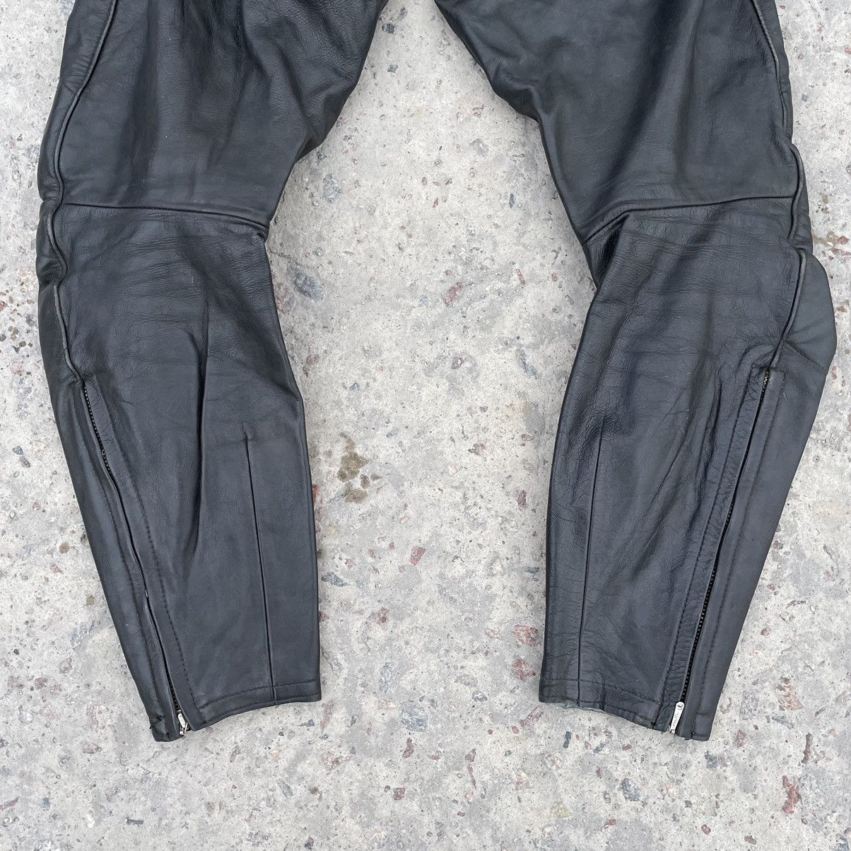 Other Vintage Moto Leather Pants 31-32 Size Y2K 90s USA style Size US 31 - 8 Thumbnail