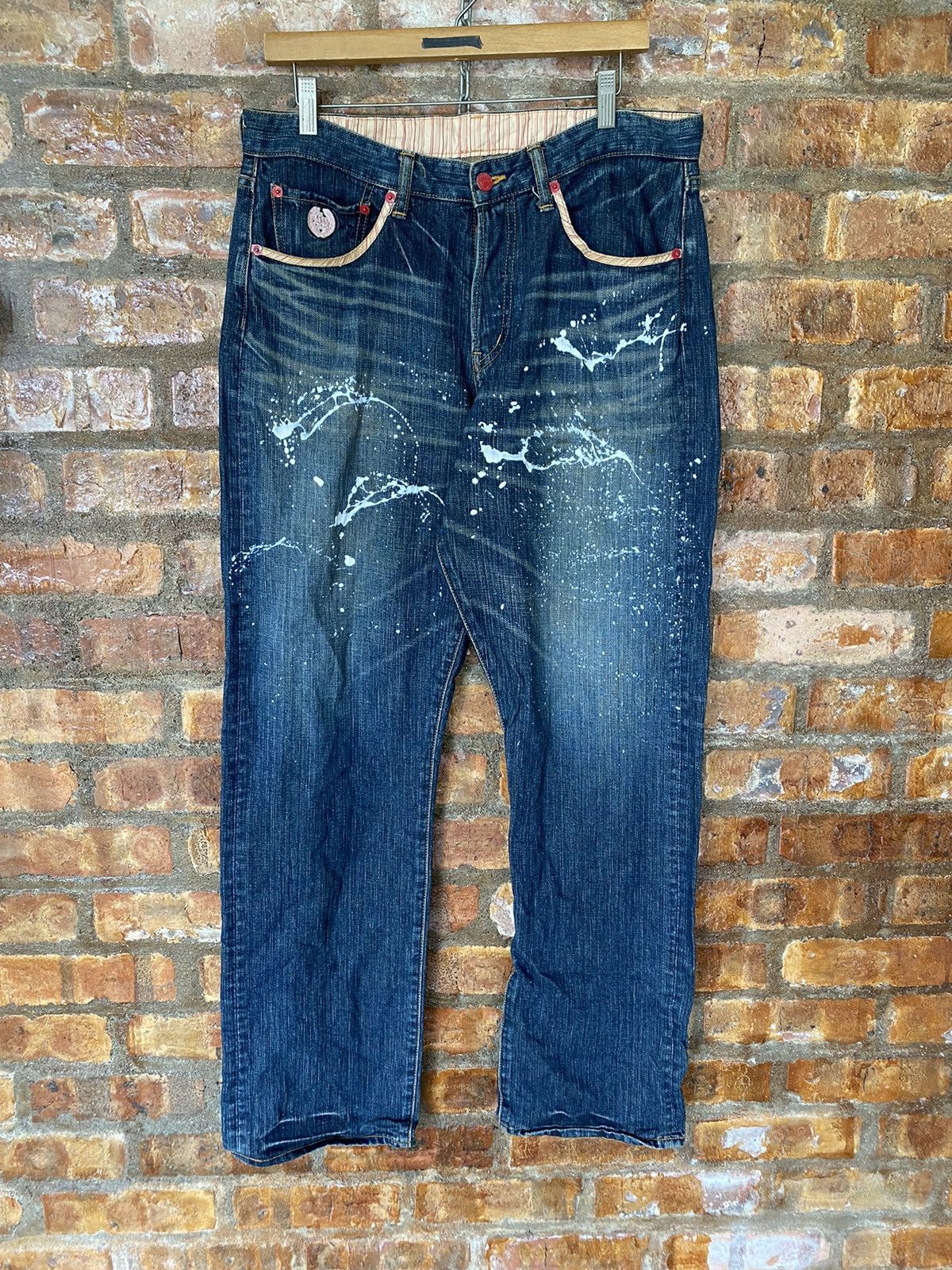 Swagger 2007 Swagger splash paint wash pants Size US 33 - 2 Thumbnail