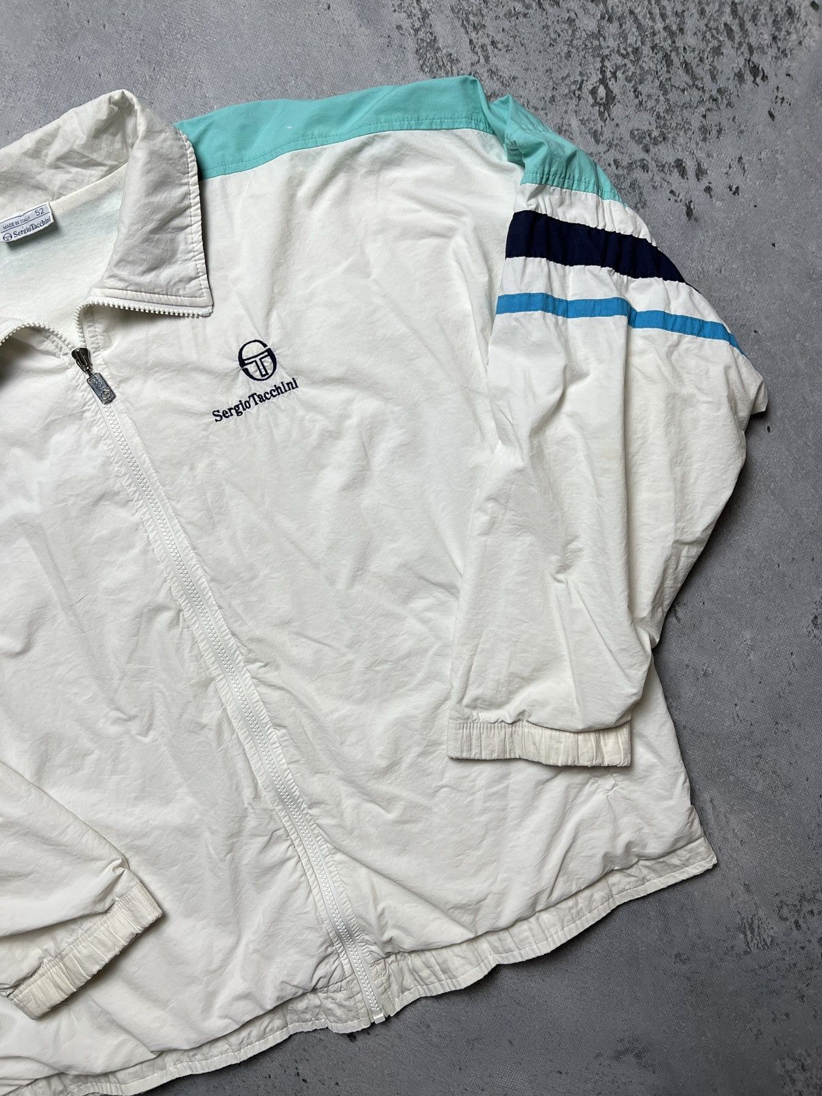 Sergio Tacchini Sergio Tacchini Archive 1990's Italy Track Jacket Kings Club Size US L / EU 52-54 / 3 - 6 Thumbnail