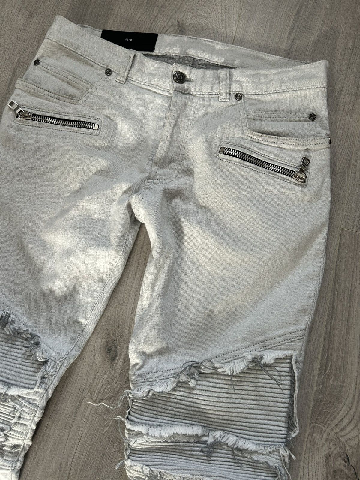 Balmain Balmain Biker Jeans Size US 30 / EU 46 - 3 Thumbnail