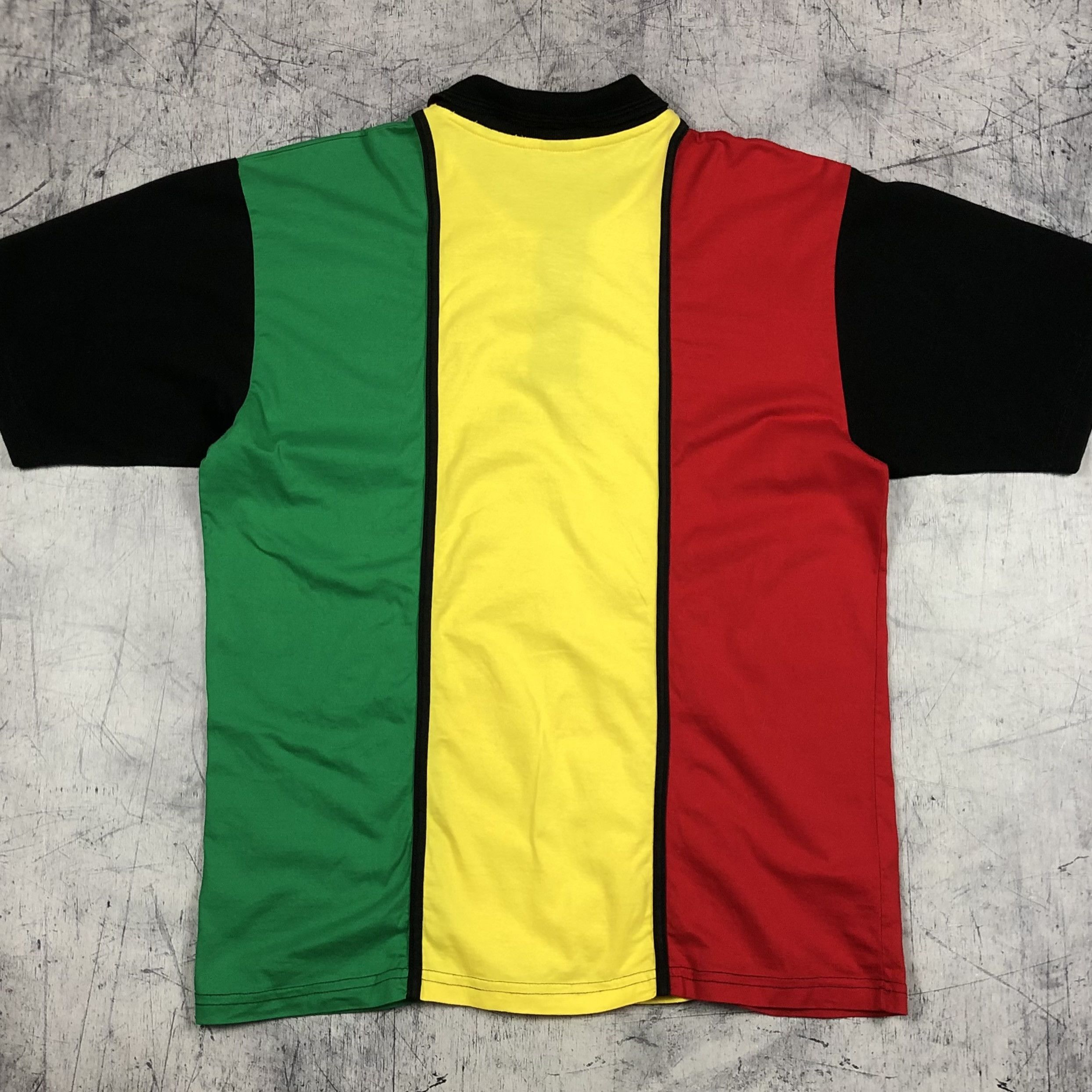 Vintage OLODUM 90s Michael Jackson Polo Tee Size US L / EU 52-54 / 3 - 11 Thumbnail