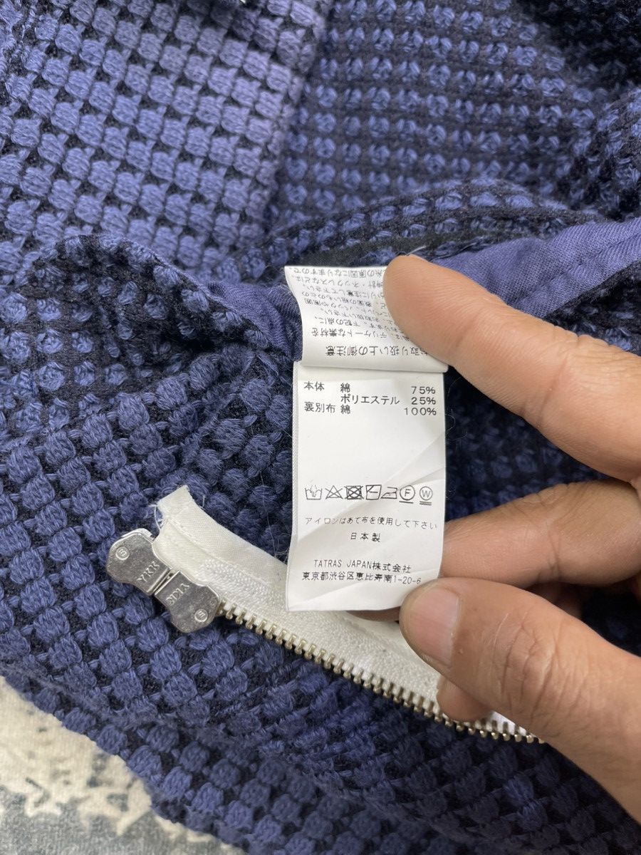 TATRAS Seagreen Tatras Japan Big Waffle Knit Hooded Jacket Size US S / EU 44-46 / 1 - 16 Thumbnail