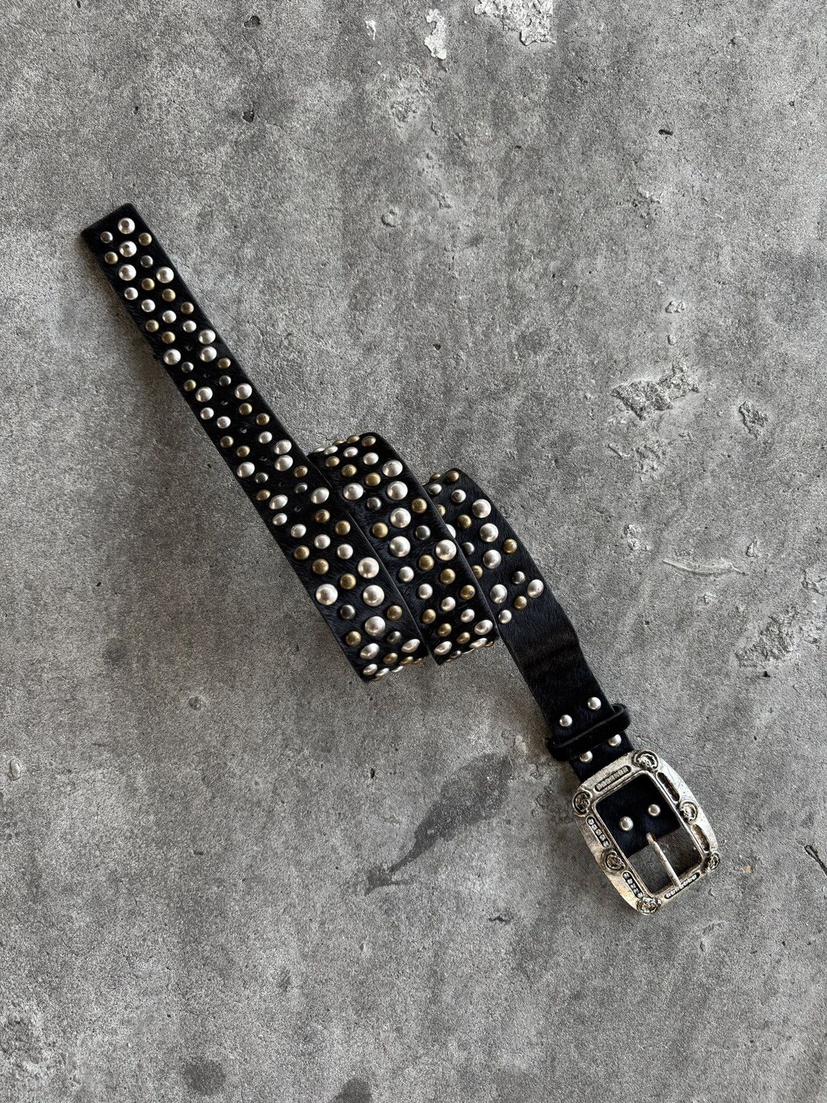 Japanese Brand Japanese Gothic Studed Belt Size ONE SIZE - 1 Thumbnail