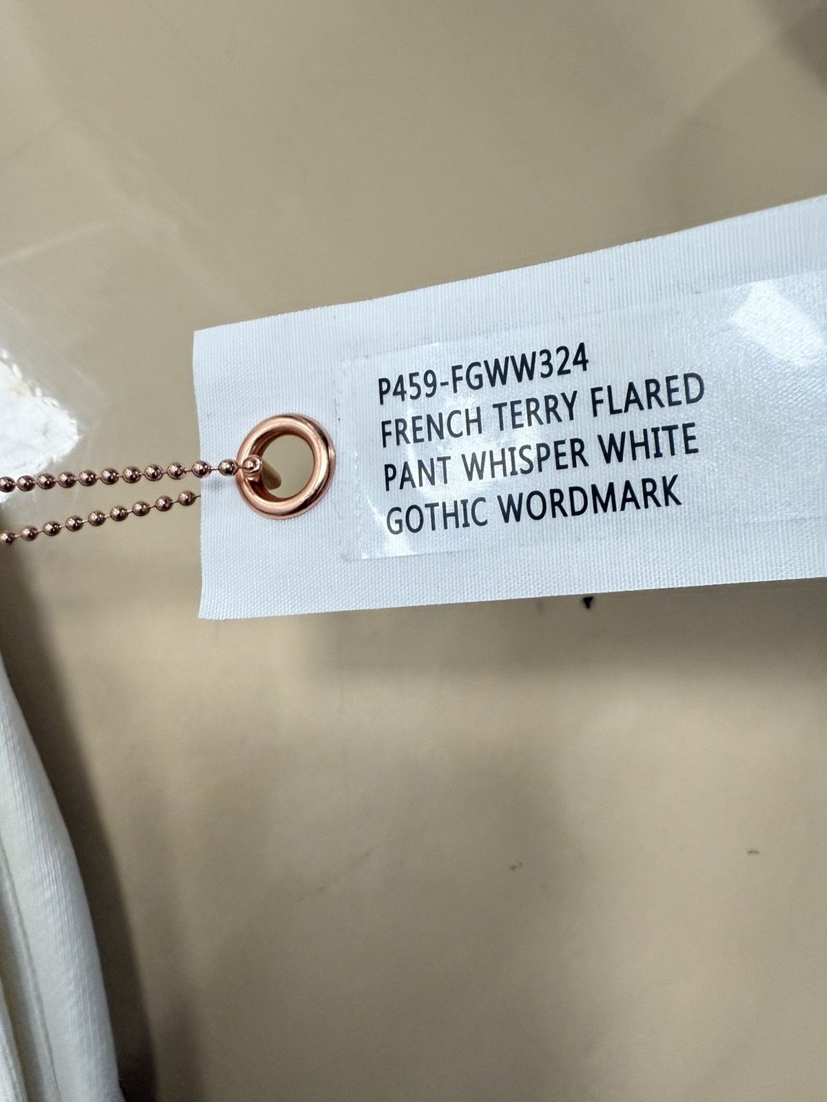 Purple Brand Purple Brand French Terry Whisper White Size US 32 / EU 48 - 3 Thumbnail