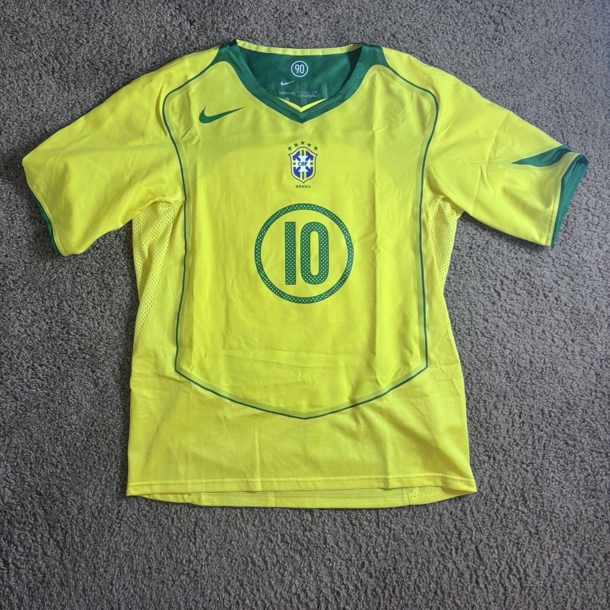 Nike Nike T90 Brazil Ronaldinho 2004 Size US L / EU 52-54 / 3 - 2 Thumbnail