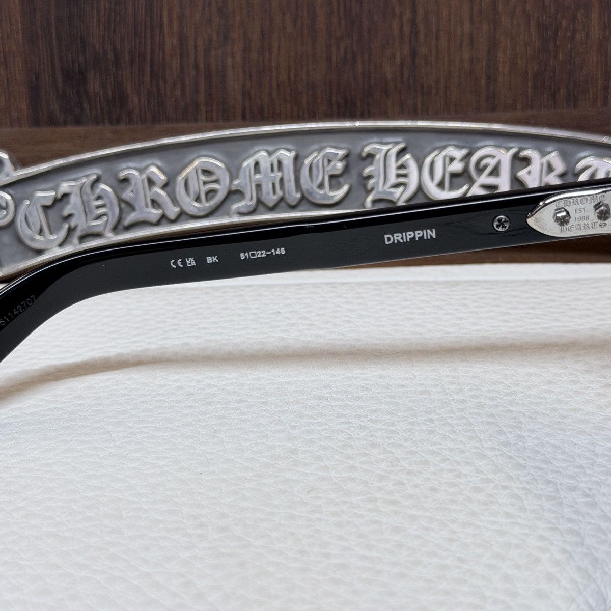 Chrome Hearts Chrome Hearts Drippin 1/1 Sunglasses Size ONE SIZE - 7 Thumbnail