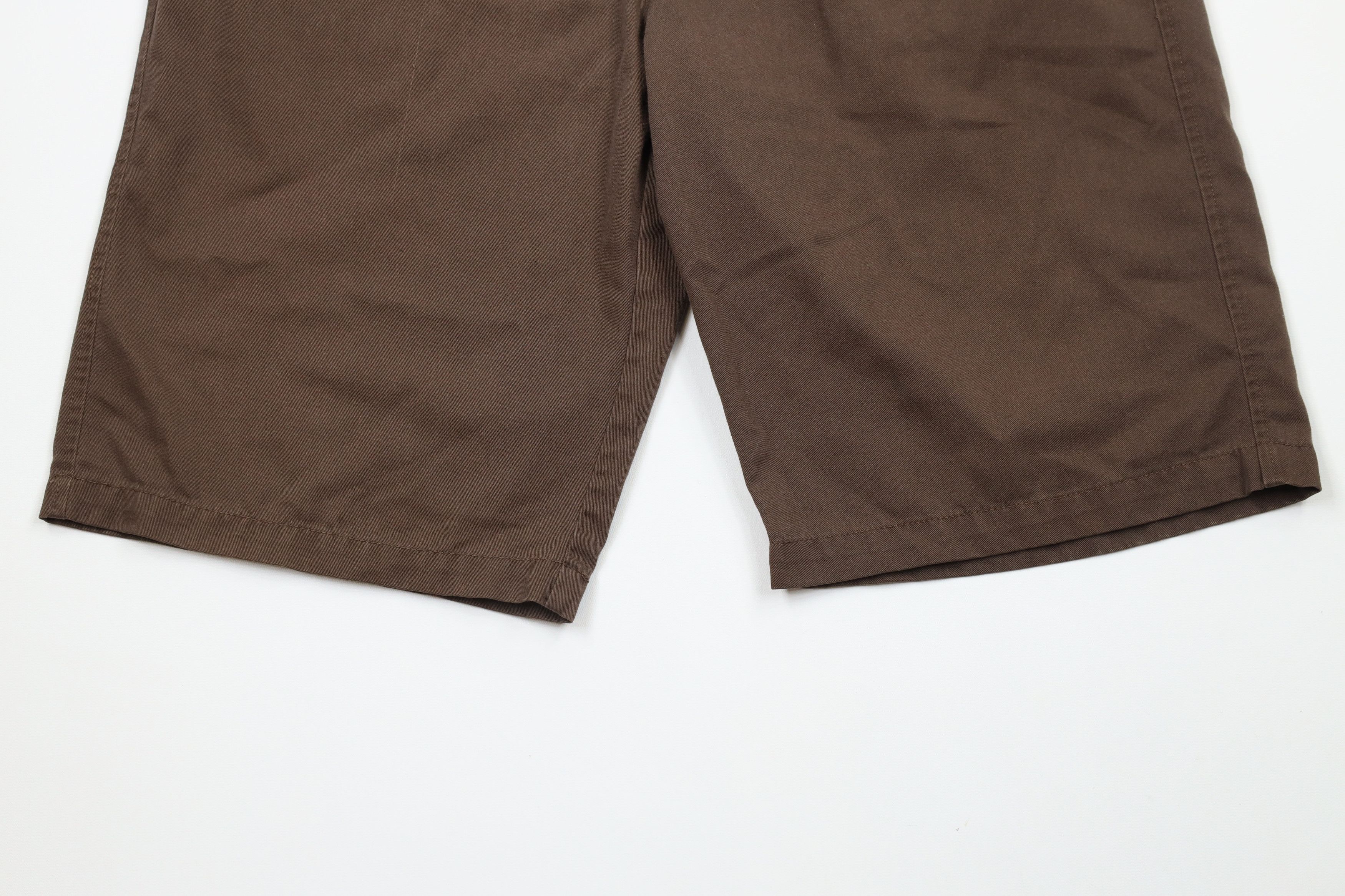 Vintage × Volcom Vintage Volcom Stone Out Baggy Surfing Chino Shorts Brown Size US 31 - 4 Thumbnail