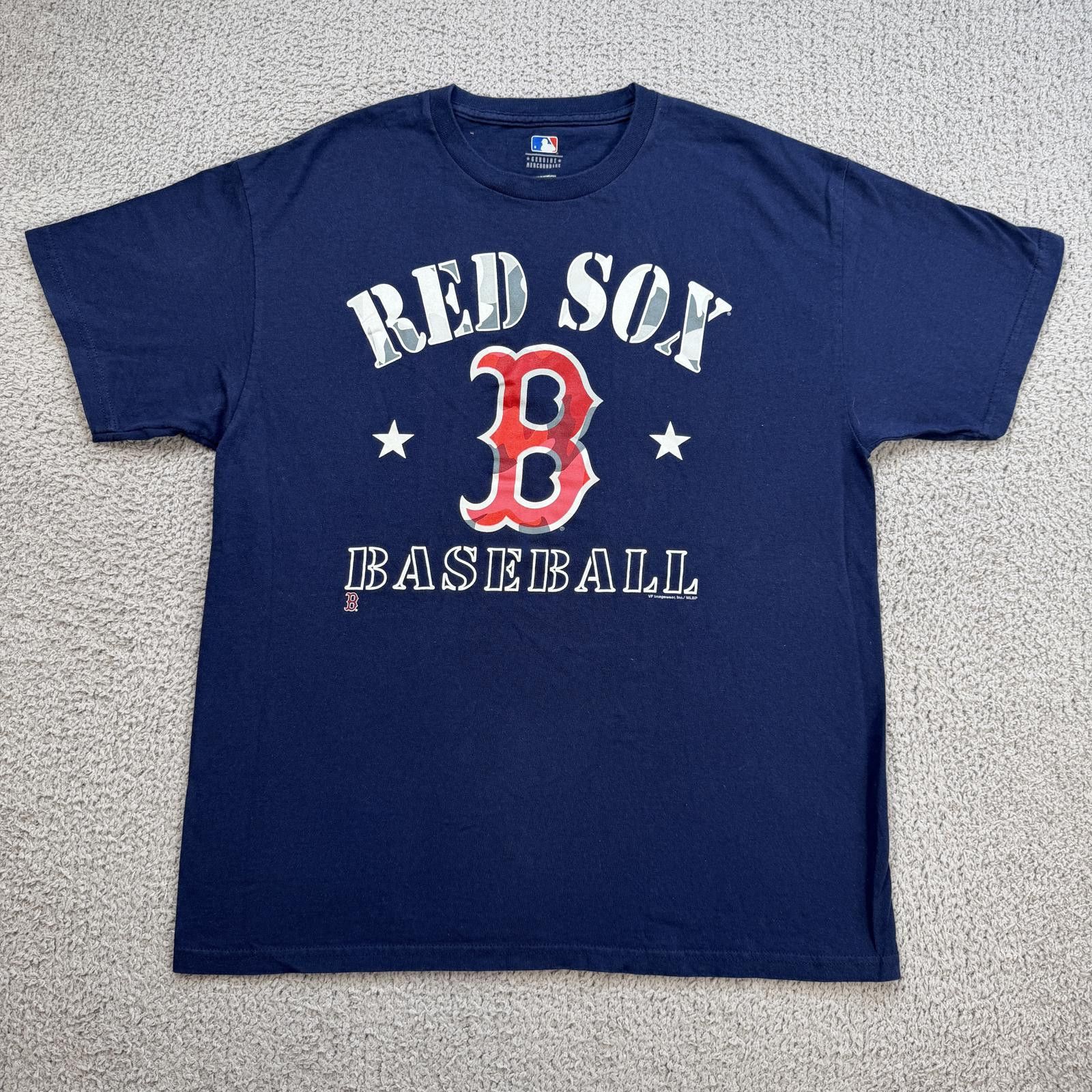 MLB Boston Red Sox T Shirt Mens L Baseball MLB Genuine Merch Size US L / EU 52-54 / 3 - 1 Thumbnail