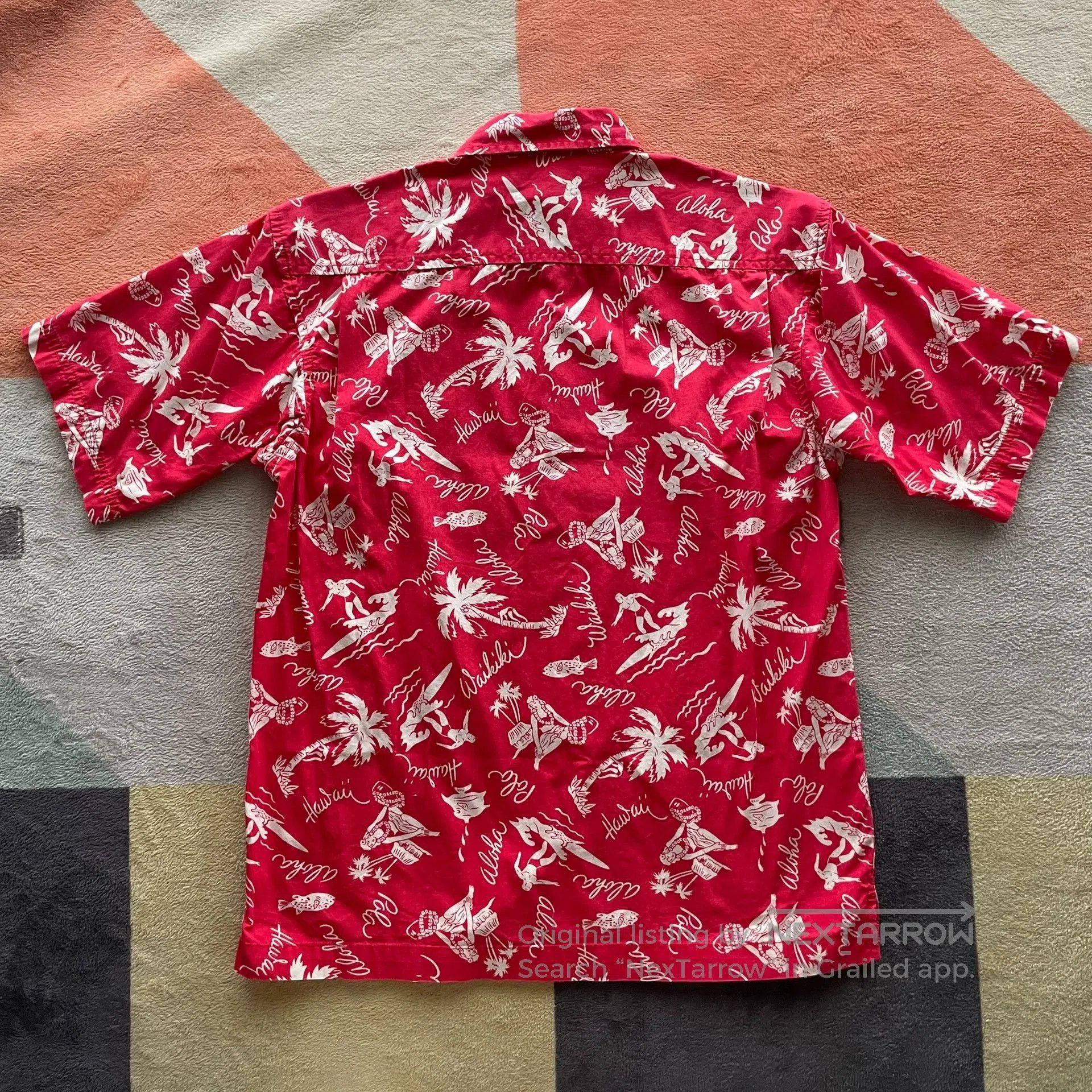 Polo Ralph Lauren Ralph Lauren Red Hawaiian Print Shirt. Size US XS / EU 42 / 0 - 2 Thumbnail