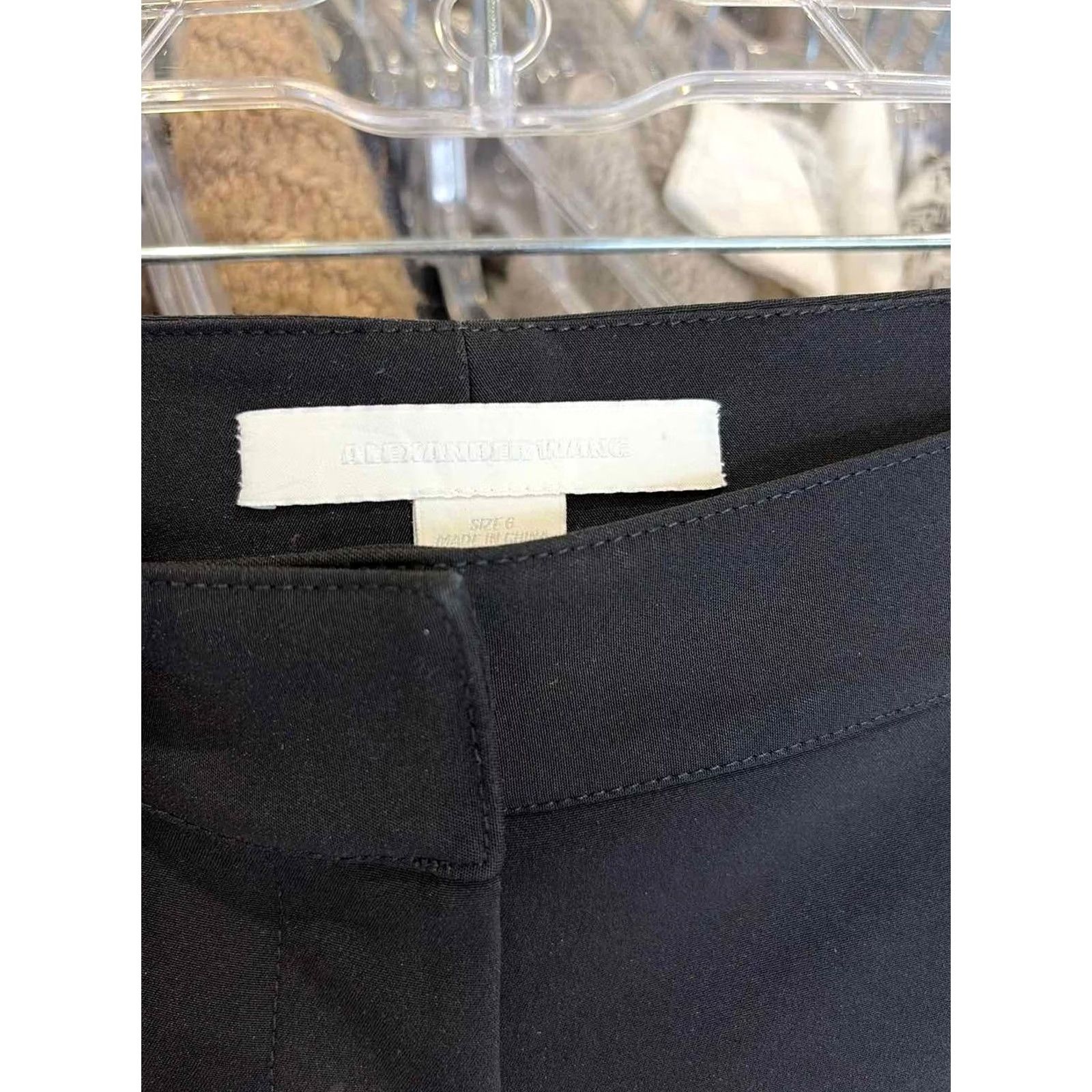 Alexander Wang Alexander Wang Dress Pants Black Size 6 Regular - Pre-Owned Size 28" / US 6 / IT 42 - 3 Thumbnail