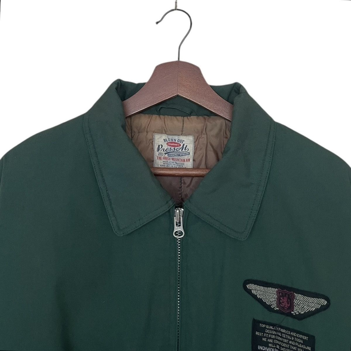 Japanese Brand × Vintage Vintage Brand Blown Out Air Force Flying Jacket 1990s Size US M / EU 48-50 / 2 - 7 Thumbnail