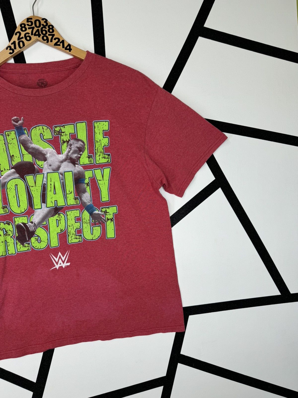 Vintage Hustle Loyalty Respect John Cena WWE WWF T-shirt Big Logo H Size US M / EU 48-50 / 2 - 5 Thumbnail