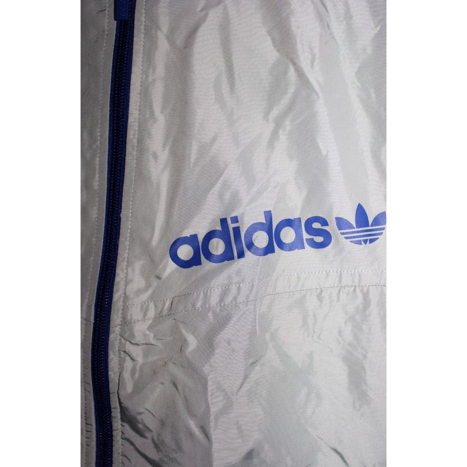 Adidas VINTAGE Adidas Originals Neo Track jacket Mens Adults M Grey/Blue/Red Colourway Size US M / EU 48-50 / 2 - 3 Thumbnail
