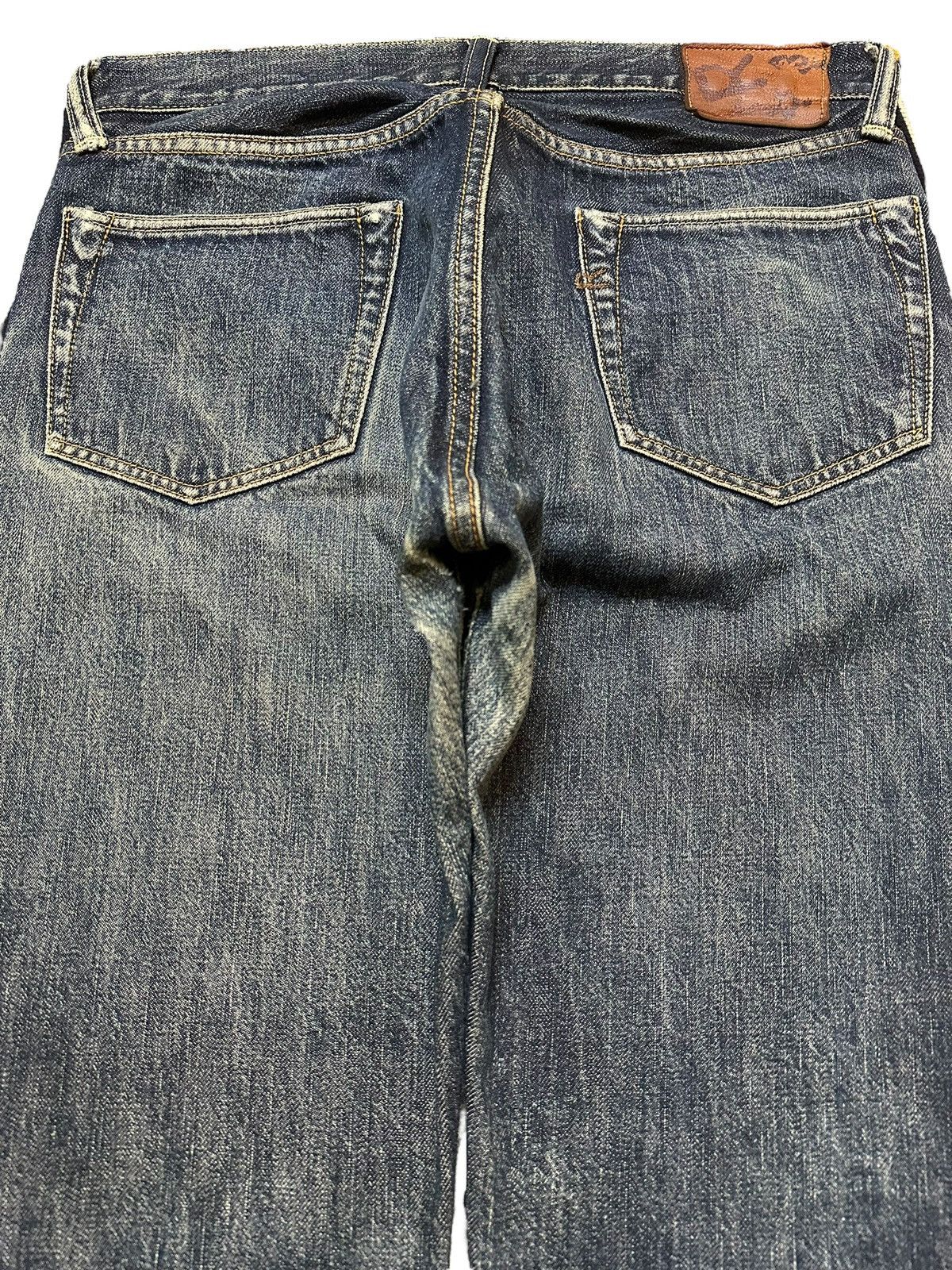 45rpm Vintage Japanese 45rpm Blue Faded Wash Style Loose Jeans Size US 30 / EU 46 - 5 Thumbnail