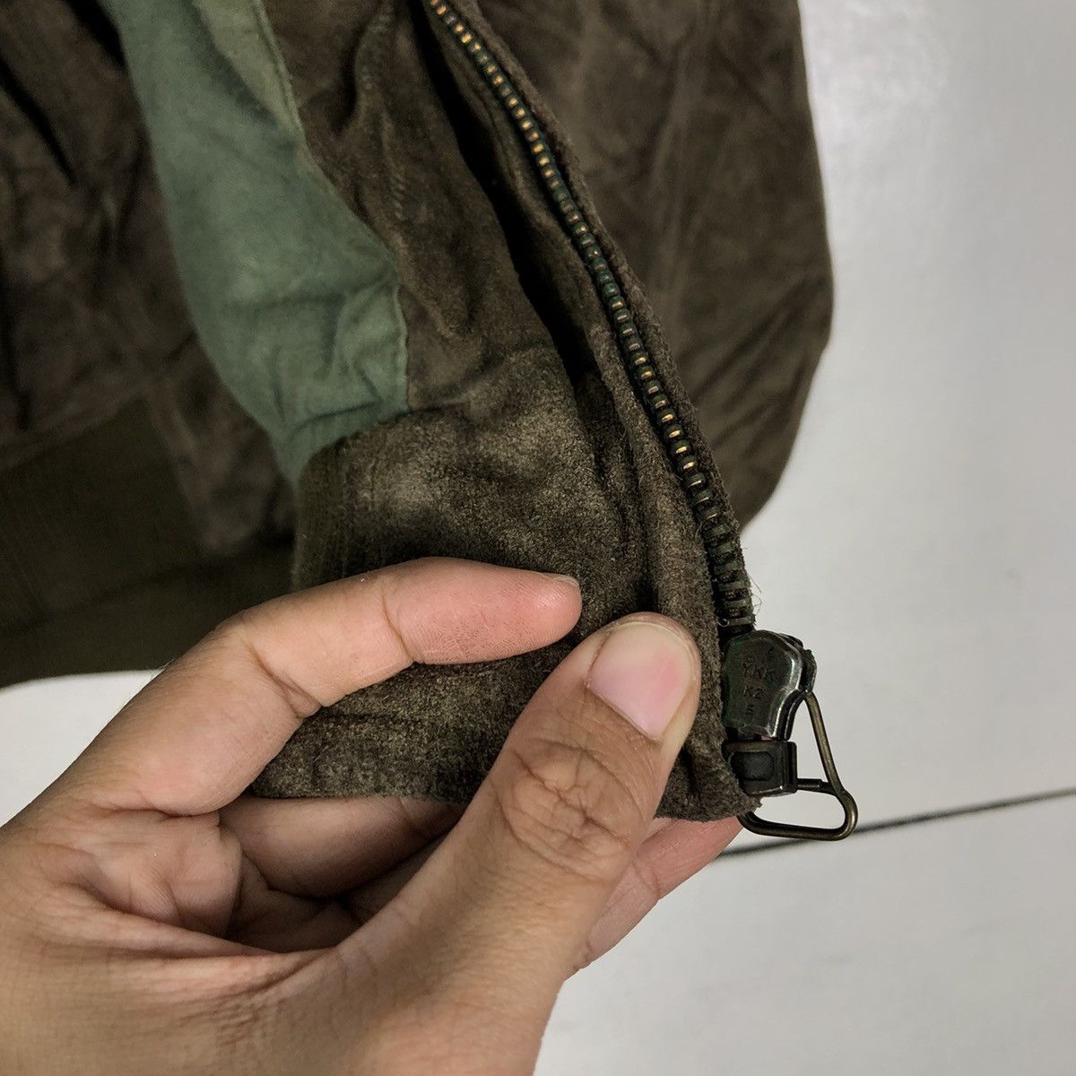 Japanese Brand 🔥90’s Vintage Bomber Leather Jacket Worker Galonnais Size US M / EU 48-50 / 2 - 16 Thumbnail
