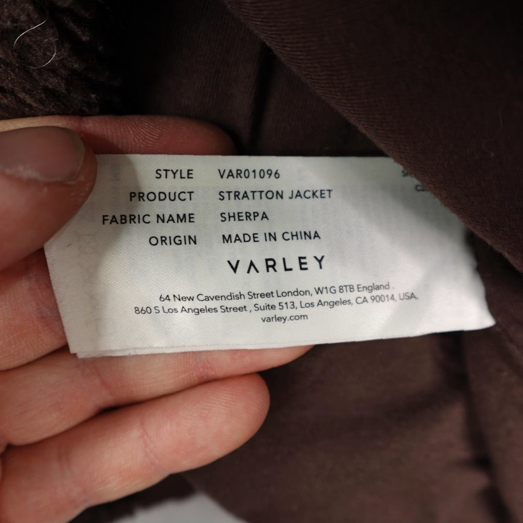 Varley Varley Jacket Womens XS Brown Stratton Sherpa Fleece 1/4 Zip Pullover Cozy Coat Size XS / US 0-2 / IT 36-38 - 4 Thumbnail