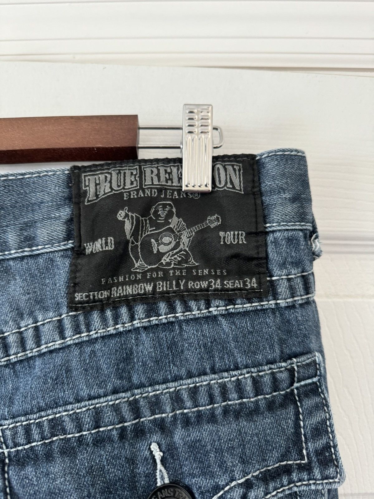 True Religion True religion rainbow billy vintage jeans Size US 34 / EU 50 - 5 Thumbnail
