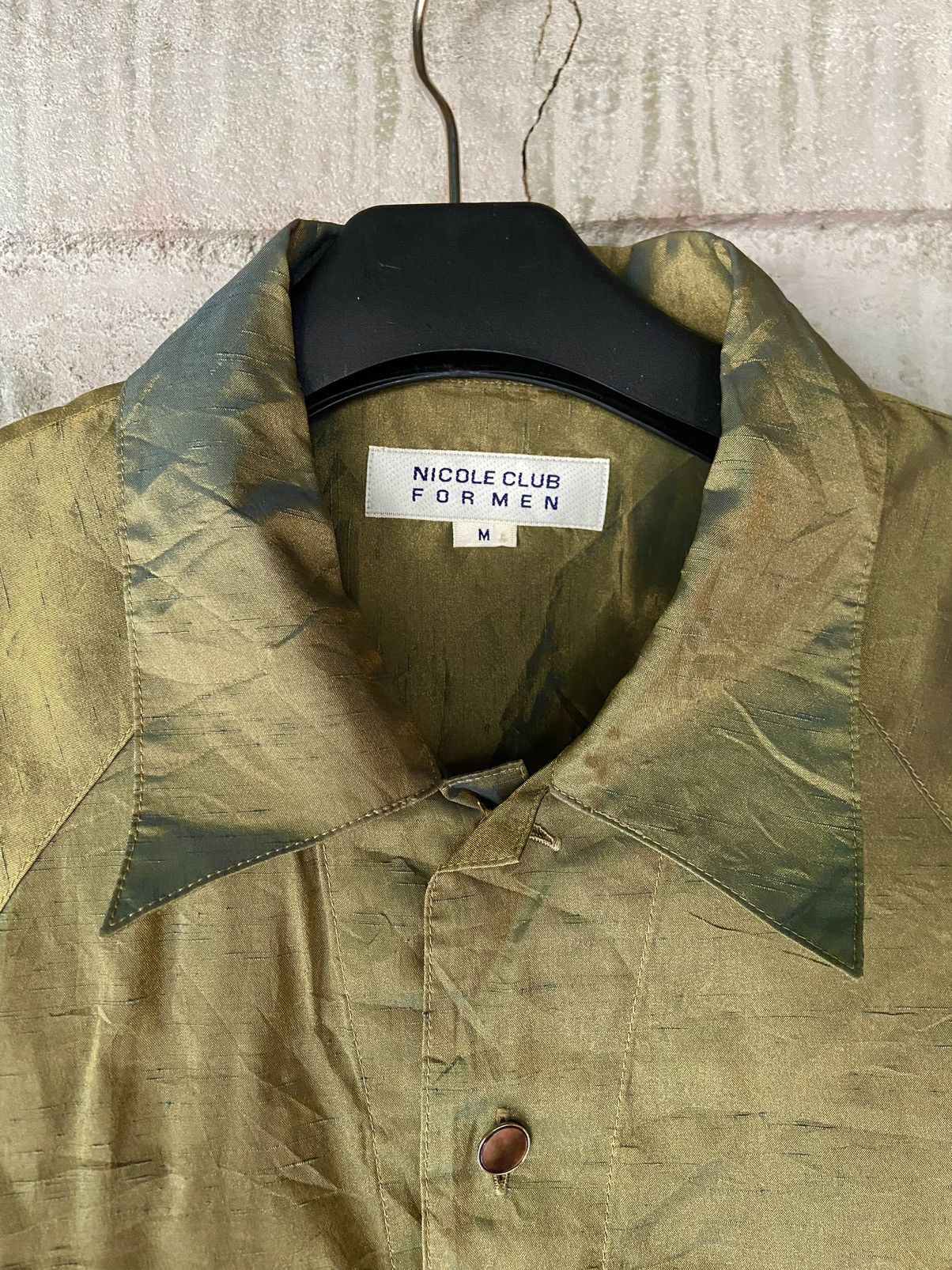 Nicole Club NICOLE CLUB FOR MEN GRADATION COLOR BUTTON DOWN SHIRT Size US M / EU 48-50 / 2 - 5 Thumbnail