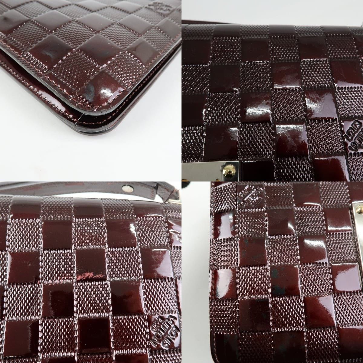 Louis Vuitton Louis Vuitton Damier Vernis Cabaret Shoulder Bag Patent Size ONE SIZE - 5 Thumbnail
