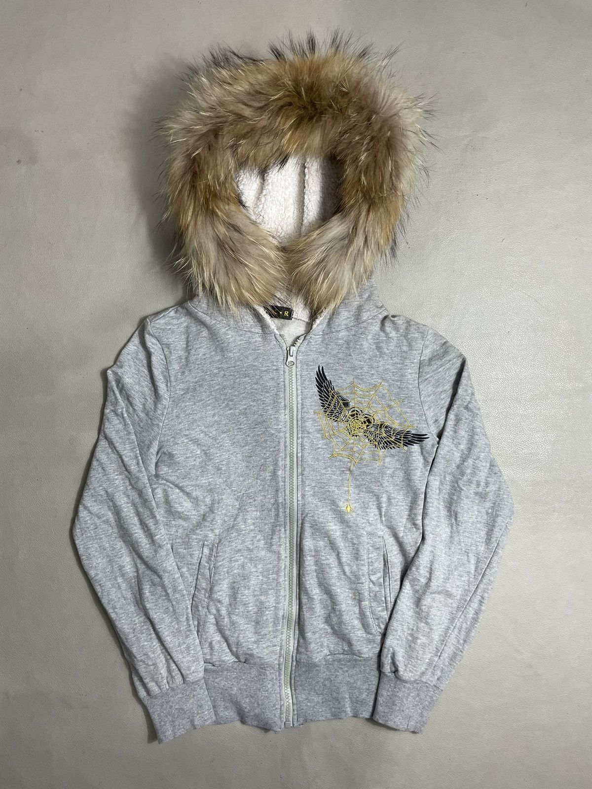 MKR Japan Faux Fur hoodie lgb style