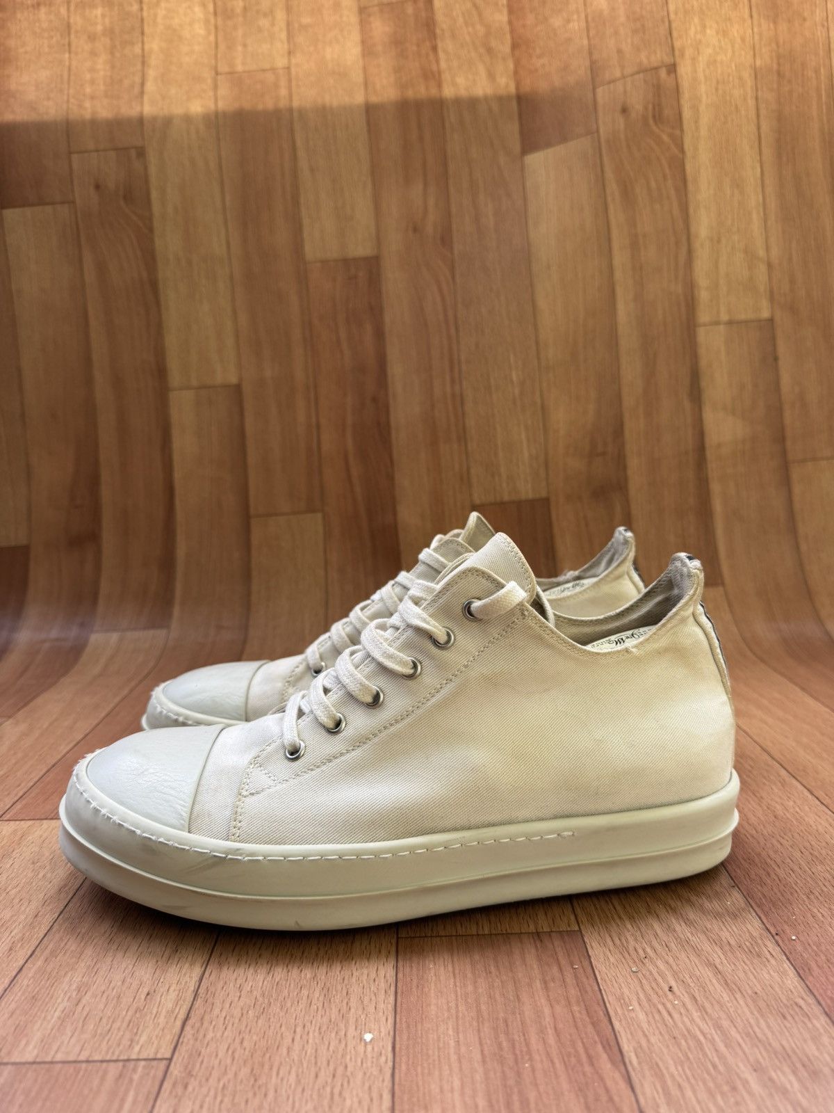 Rick Owens Drkshdw Rick Owens drkshdw ramones sneakers Size US 9.5 / EU 42-43 - 10 Thumbnail