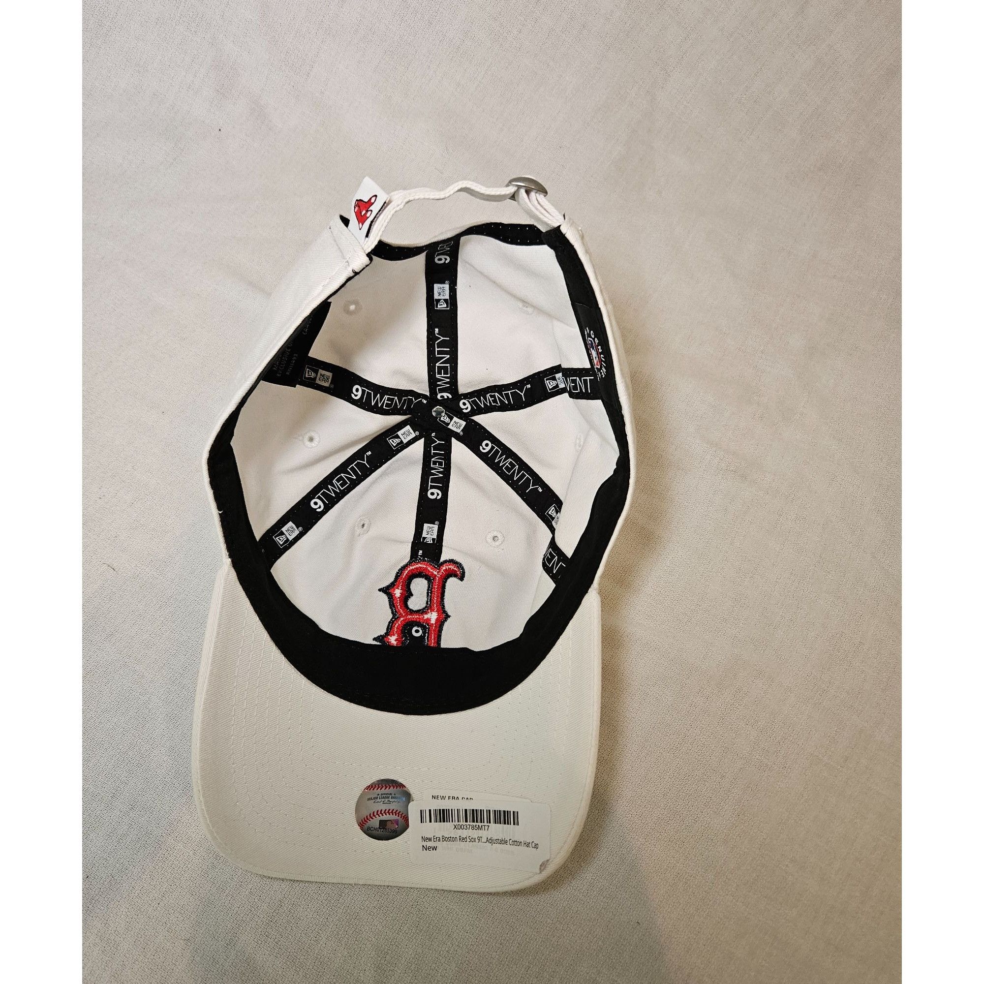 Other 9Twenty New Era Boston Red Sox White Scarlet Logo NWT Size ONE SIZE - 5 Thumbnail
