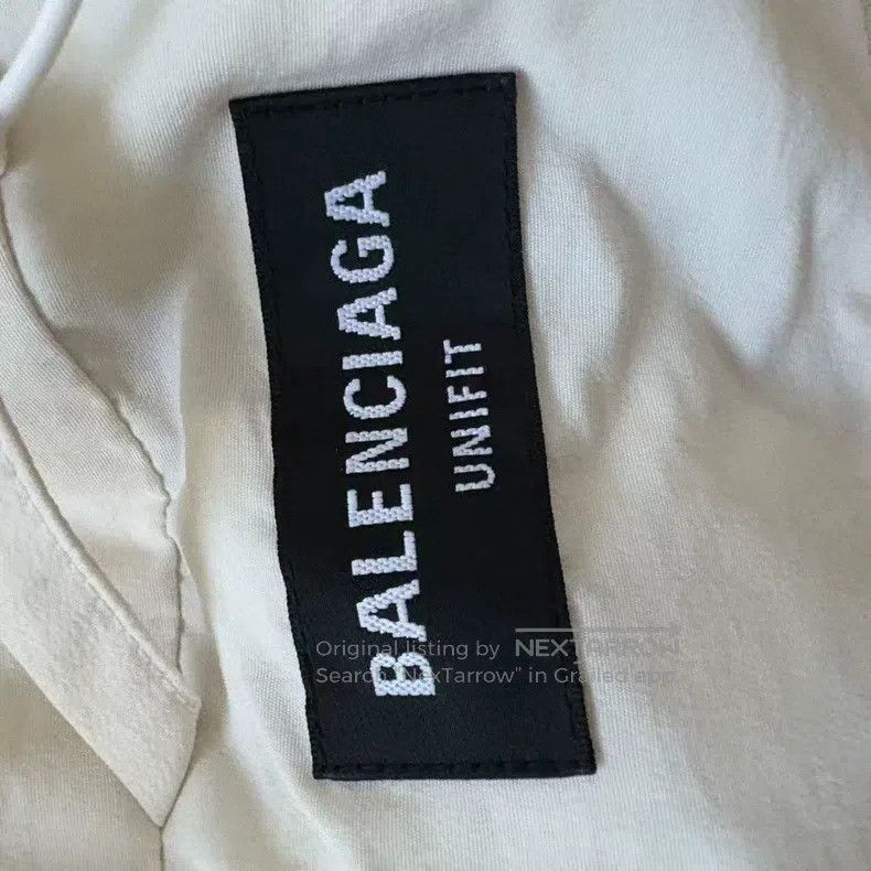 Balenciaga Balenciaga B Off White Shoulder Pad Retro Coach Jacket Size US M / EU 48-50 / 2 - 3 Thumbnail