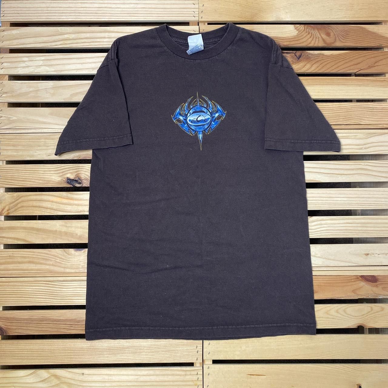 AAA Vintage OCC Orange County Choppers Brown Tee Size Medium Size US M / EU 48-50 / 2 - 2 Thumbnail