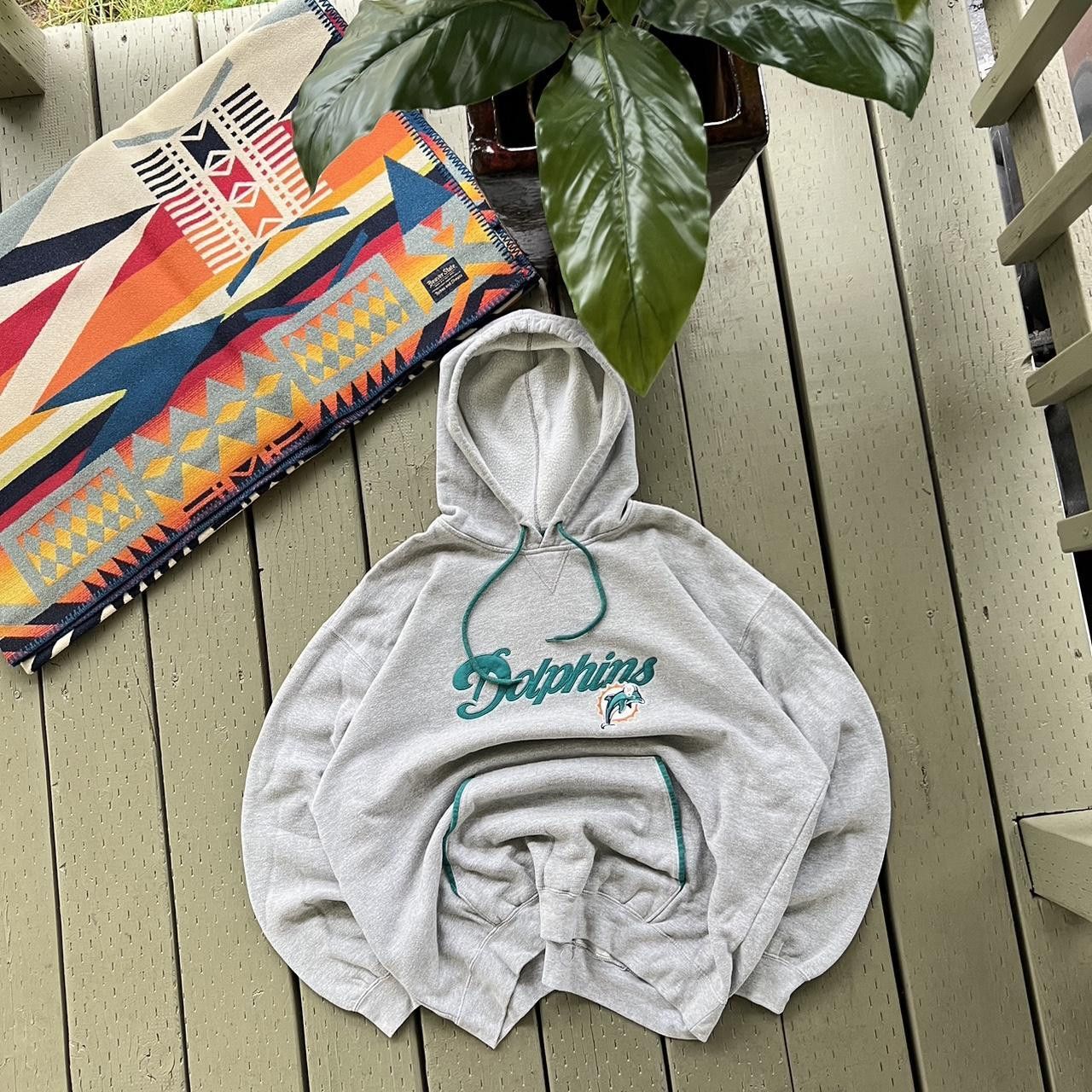 NFL × Vintage Vintage Miami Dolphins Sweatshirt Size US XL / EU 56 / 4 - 1 Thumbnail