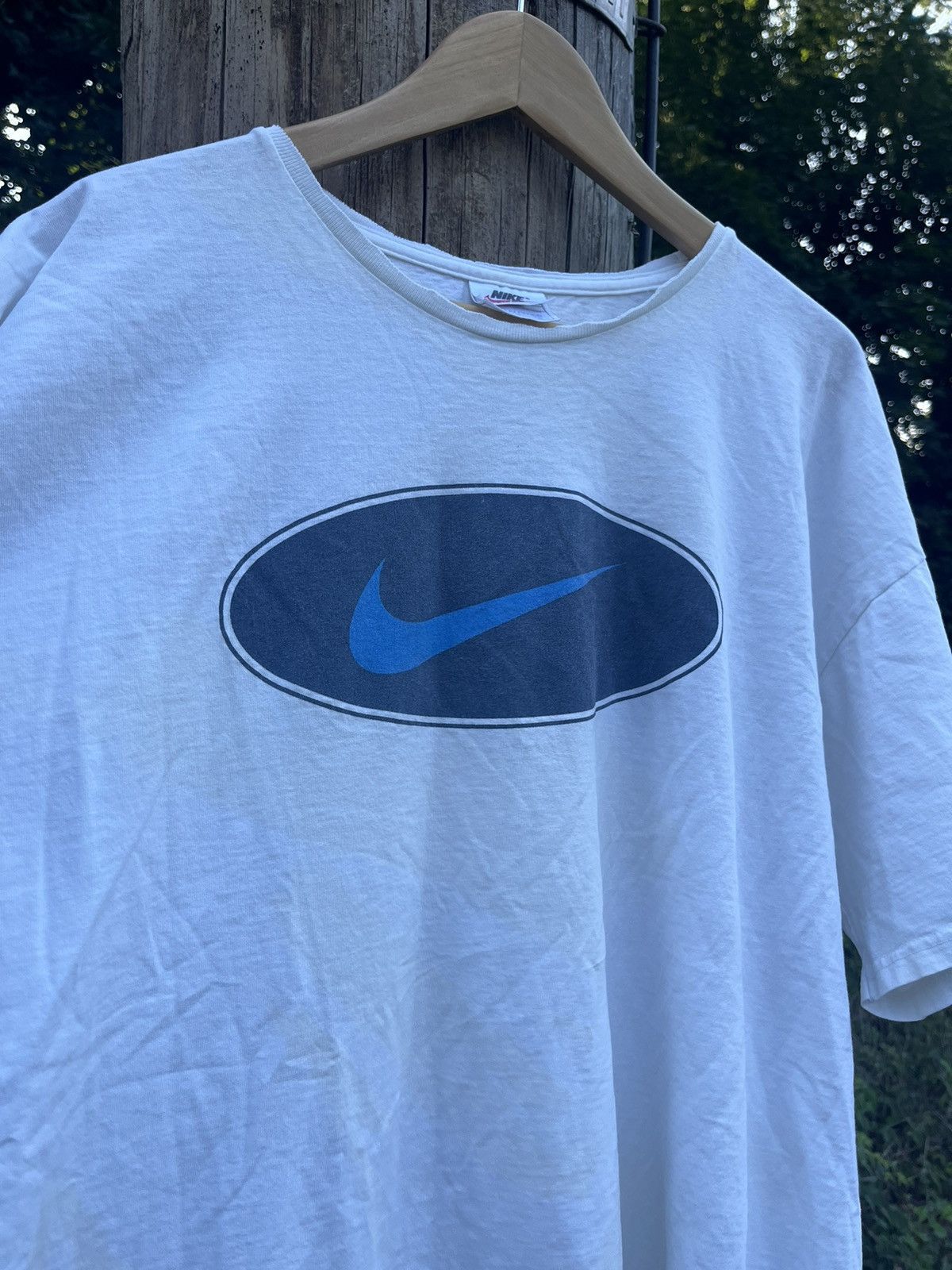 Nike × Vintage Vintage NIKE tee Size US XL / EU 56 / 4 - 1 Thumbnail