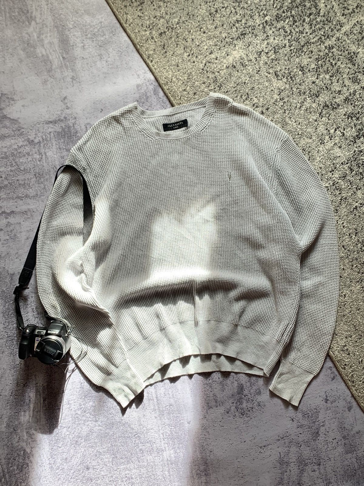 Allsaints Allsaints Trias Crewneck Sweater Avant-Garde Size US L / EU 52-54 / 3 - 1 Thumbnail