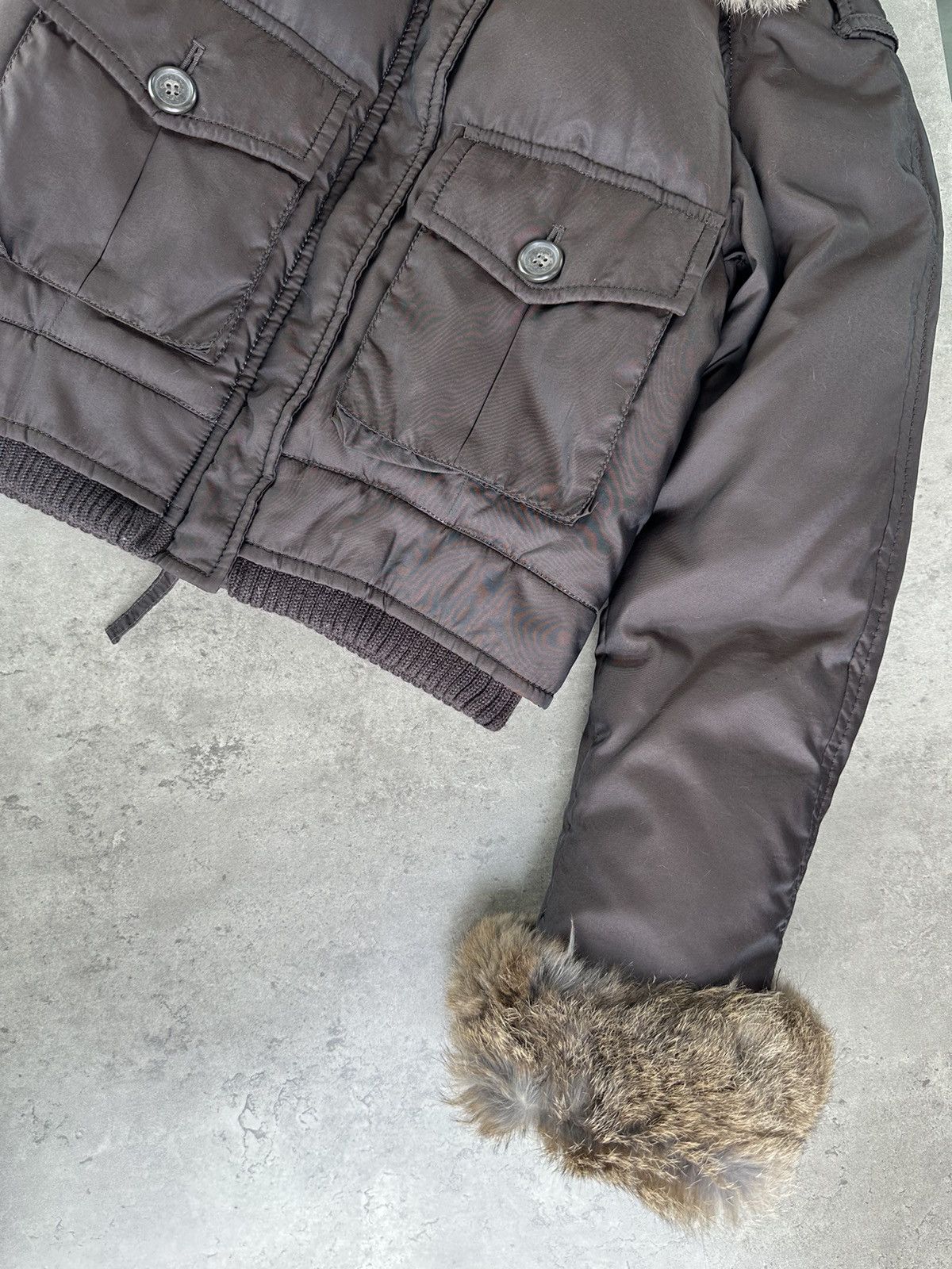 Japanese Brand Vintage Down Jacket With Fur Size M / US 6-8 / IT 42-44 - 4 Thumbnail