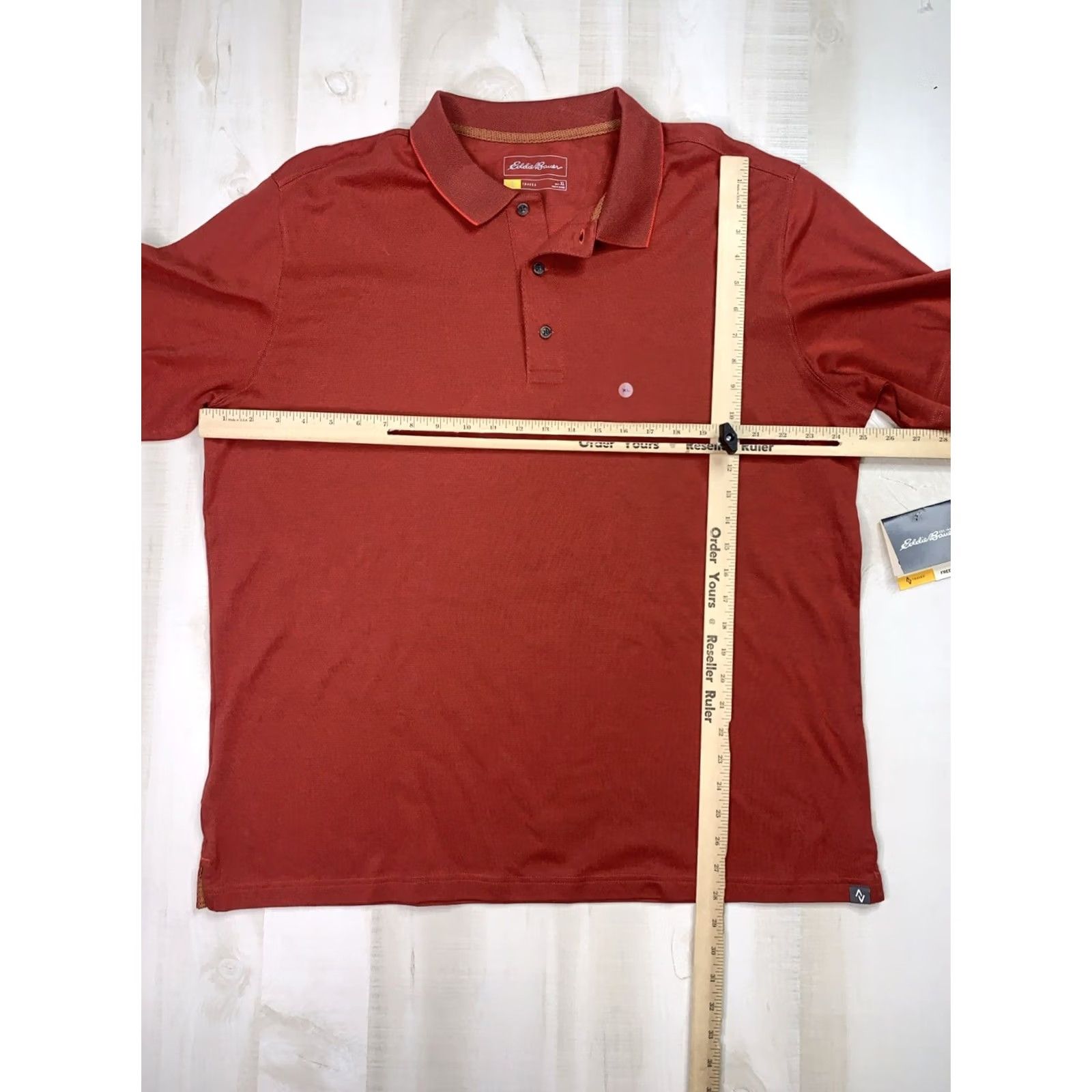 Eddie Bauer VINTAGE Eddie Bauer Travex Free Shade UPF 50 Packable Moisture Wicking Polo Men’s XL NWT Size US XL / EU 56 / 4 - 2 Thumbnail