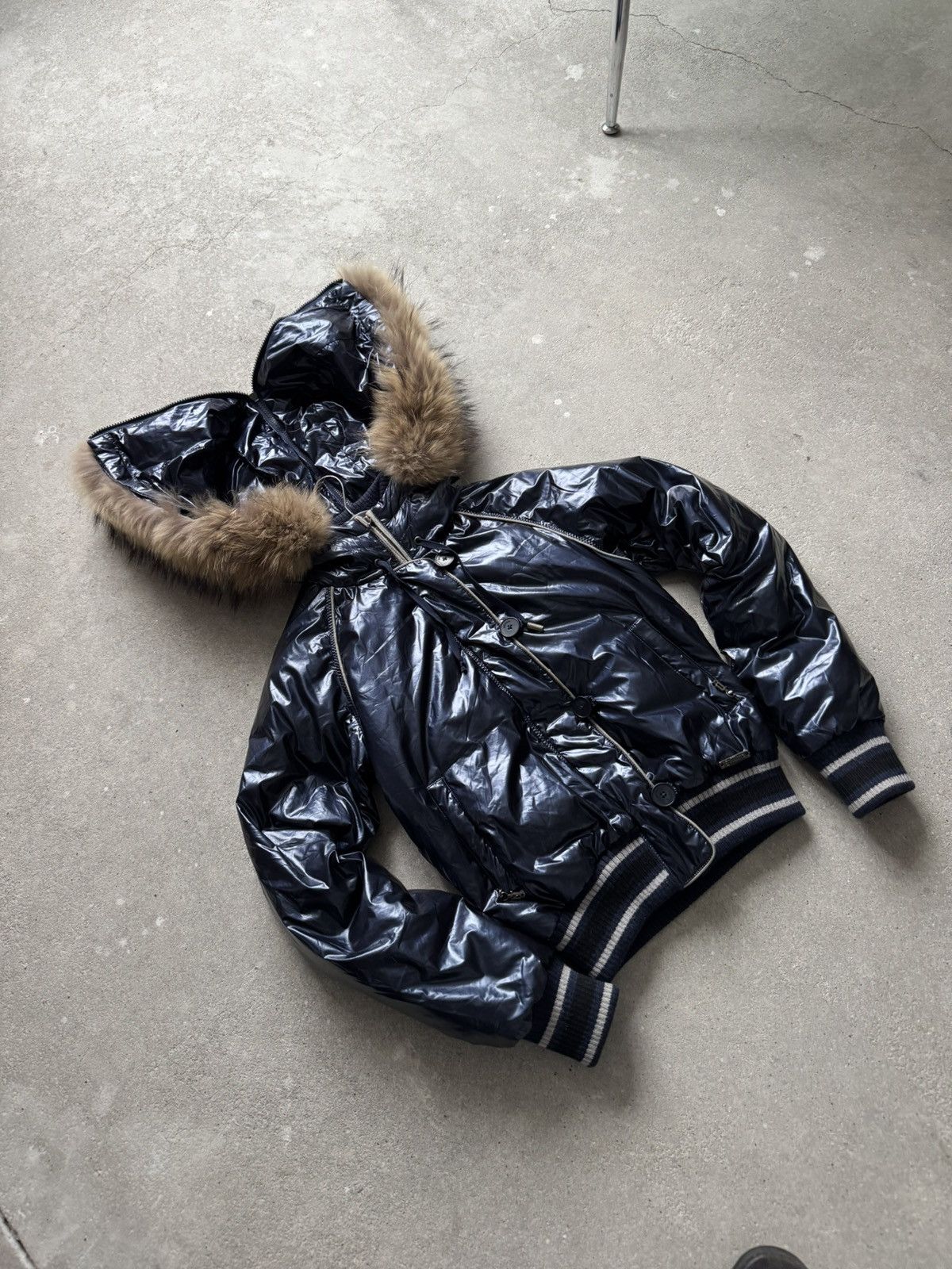 John Galliano Archival John Galliano Down Jacket Faur Fux Size S / US 4 / IT 40 - 5 Thumbnail