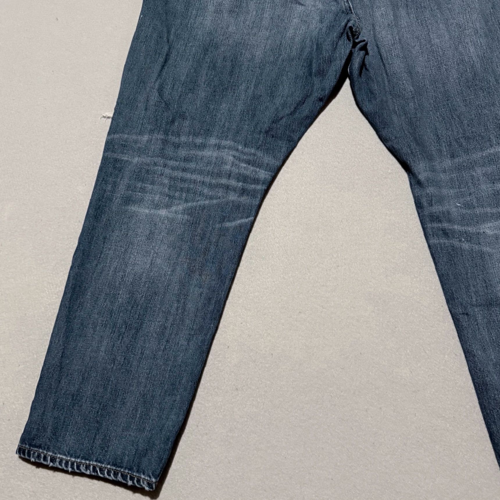 Gap Gap Jeans Womens Blue Denim Distressed Paint Splatter Relaxed Fit - 35 Size 24" / US 00 / IT 34 - 6 Thumbnail