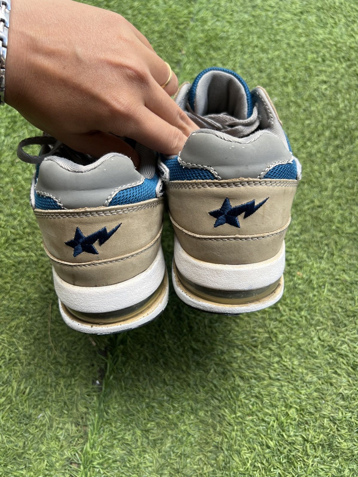 Bape Bape Roadsta Blue Grey Size US 9 / EU 42 - 6 Thumbnail