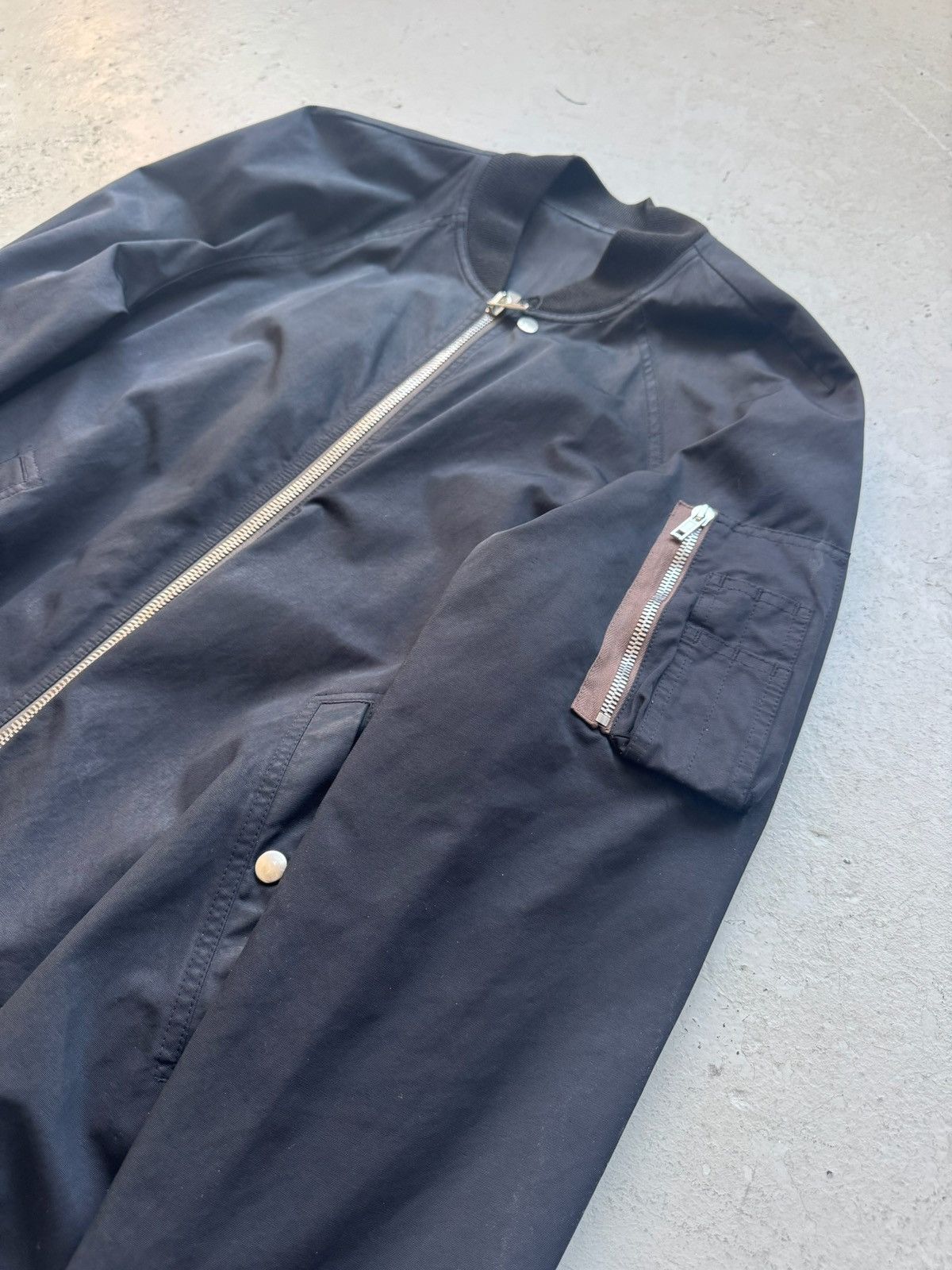 Rick Owens Rick Owens Flight Bomber Jacket Size US L / EU 52-54 / 3 - 2 Thumbnail