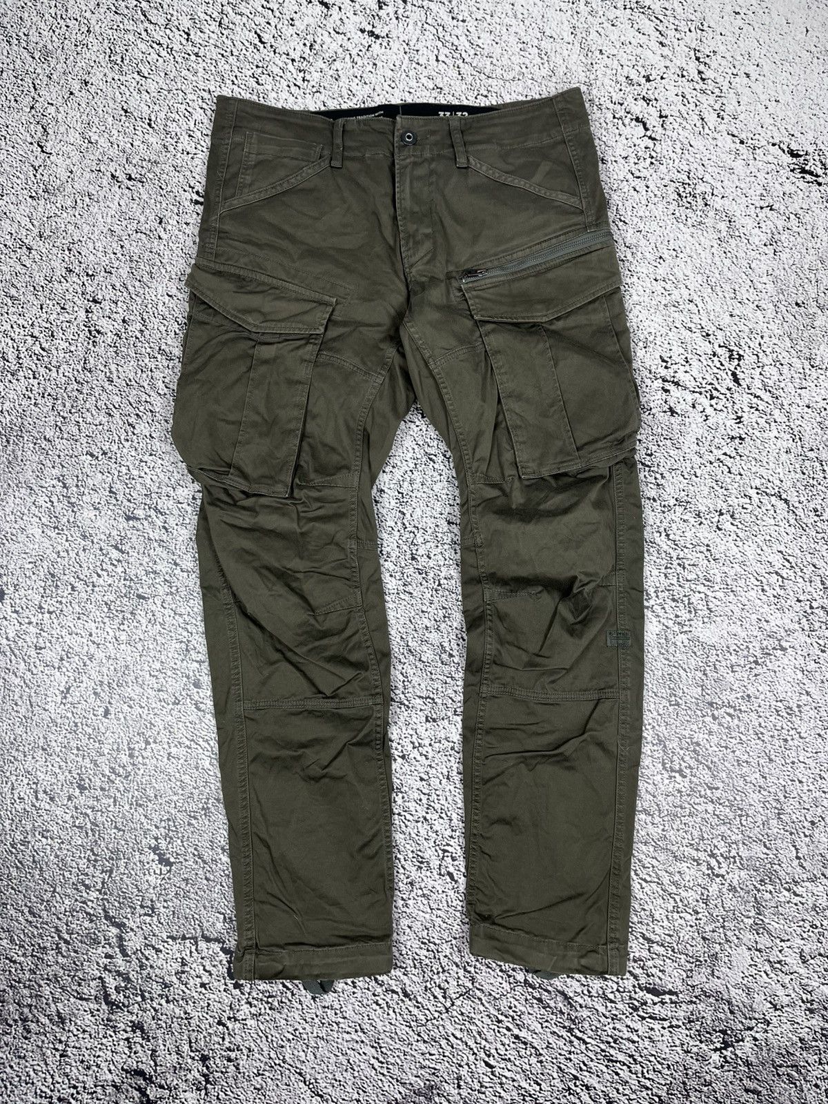 G-Star G Star Rovic Multi Pocket Avant Garde Cargo Pants Size US 33 - 1 Thumbnail