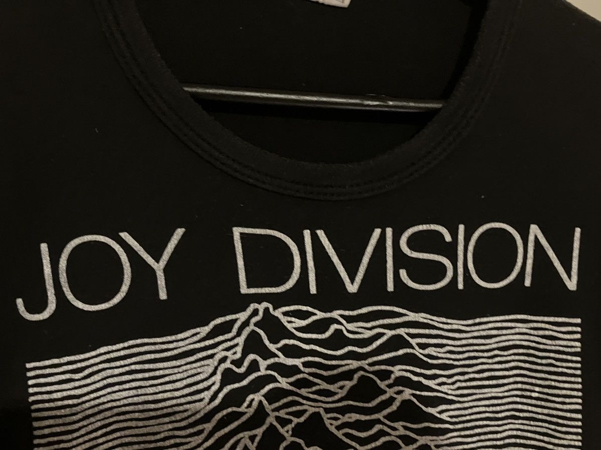 Band Tees × Joy Division × Vintage (RARE ORIGINAL) Joy Division Unknown Pleasures T-Shirt Size US XS / EU 42 / 0 - 8 Thumbnail