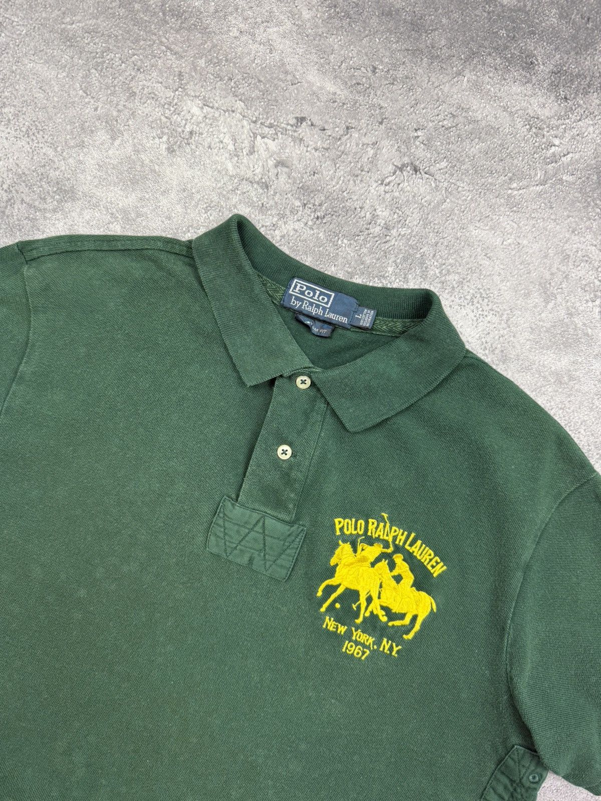 Polo Ralph Lauren Vintage Polo Ralph Lauren New York Polo T-Shirt Chief Keef Size US L / EU 52-54 / 3 - 9 Thumbnail