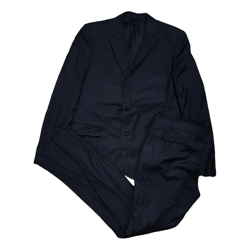 Versace Versace Collection Suit Jacket Navy Size 50 fit M Size US M / EU 48-50 / 2 - 1 Thumbnail