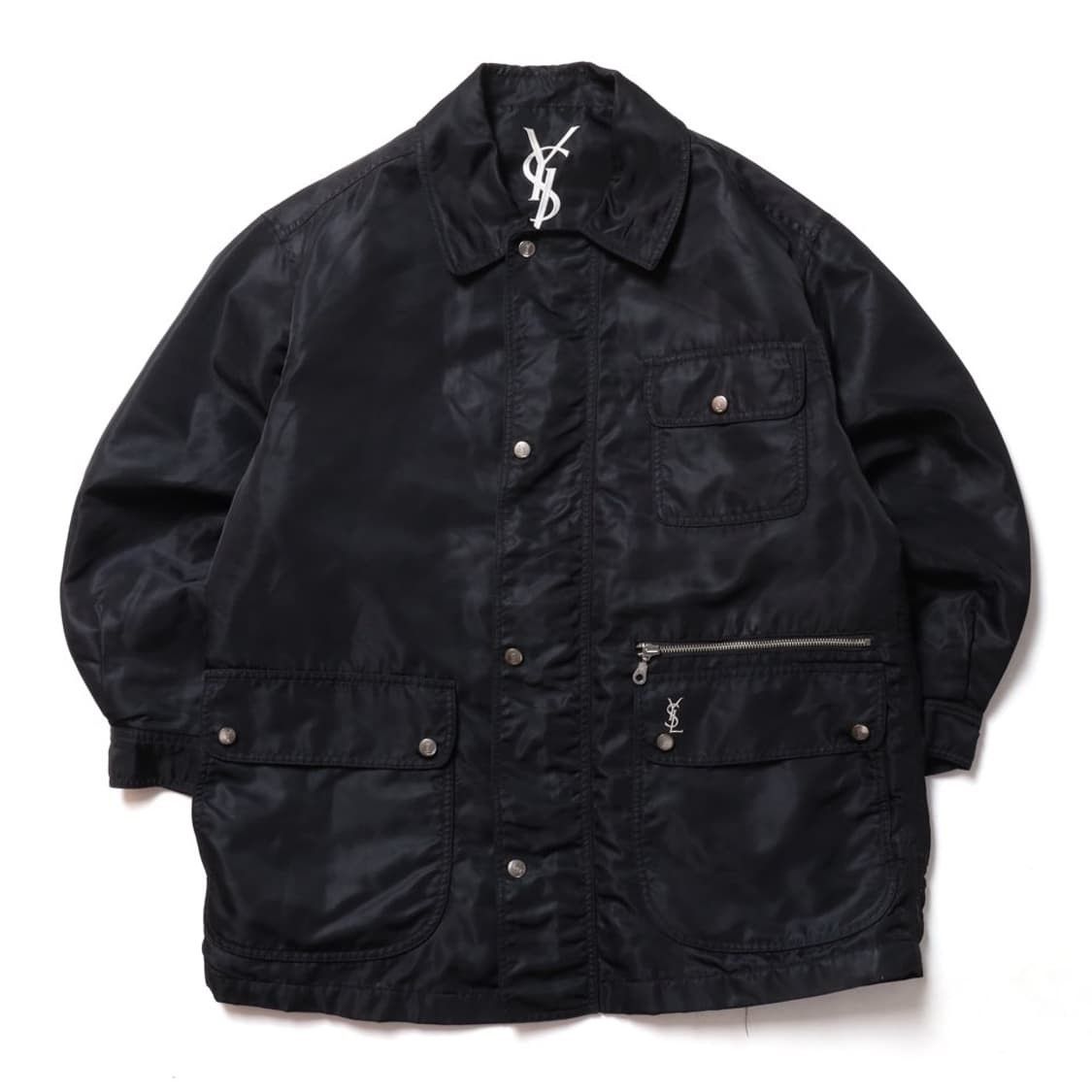 Yves Saint Laurent Yves Saint Laurent Polyester Jacket Size US L / EU 52-54 / 3 - 1 Thumbnail