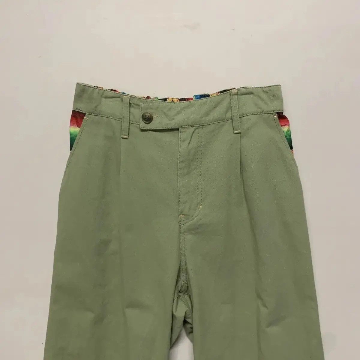 Japanese Brand VintageTiticaca Navajo Style Native Design Drawstring Pants Size US 32 / EU 48 - 3 Thumbnail