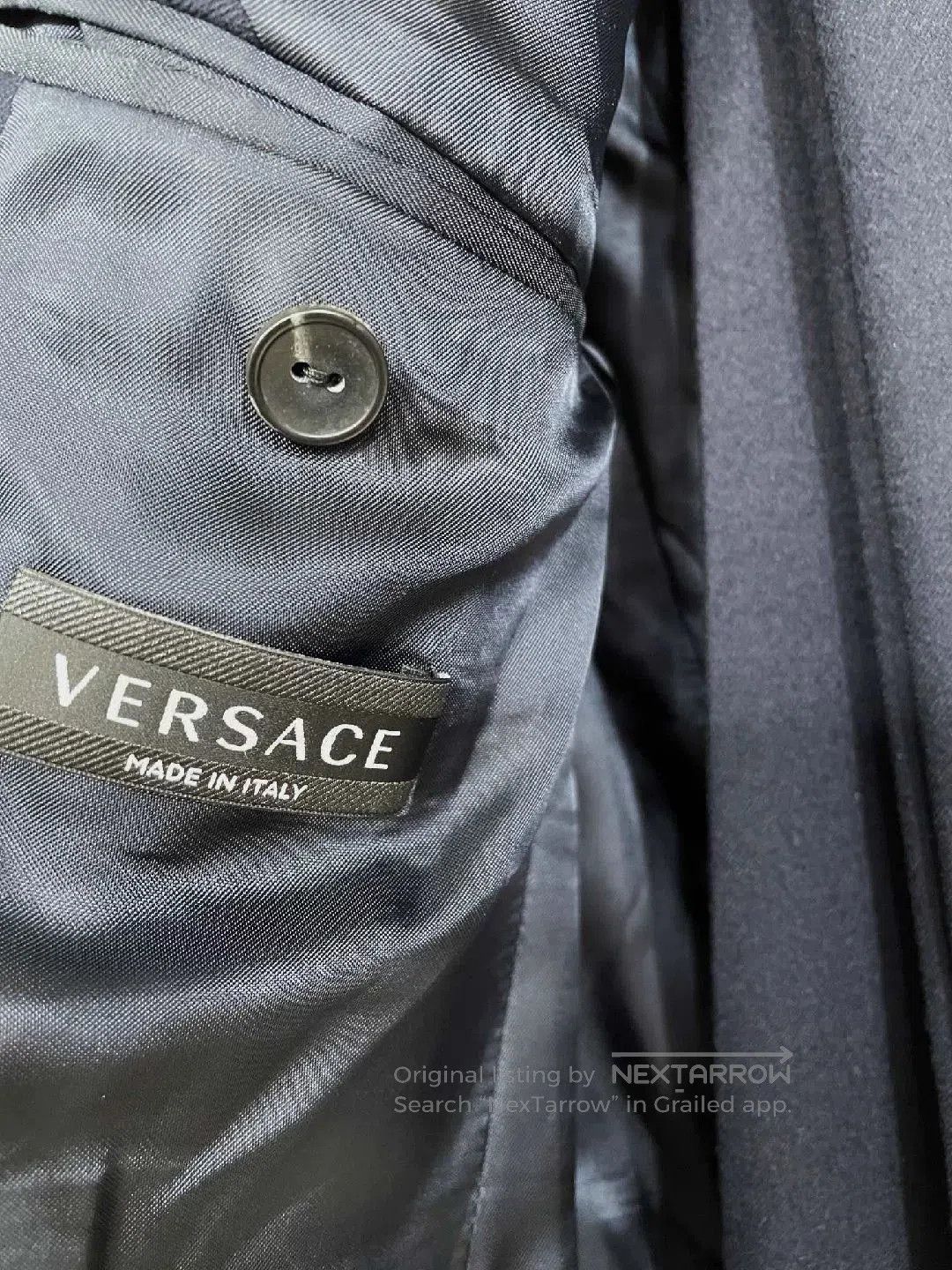 Versace VERSACE 100% Wool Suit Set. Size US S / EU 44-46 / 1 - 8 Thumbnail