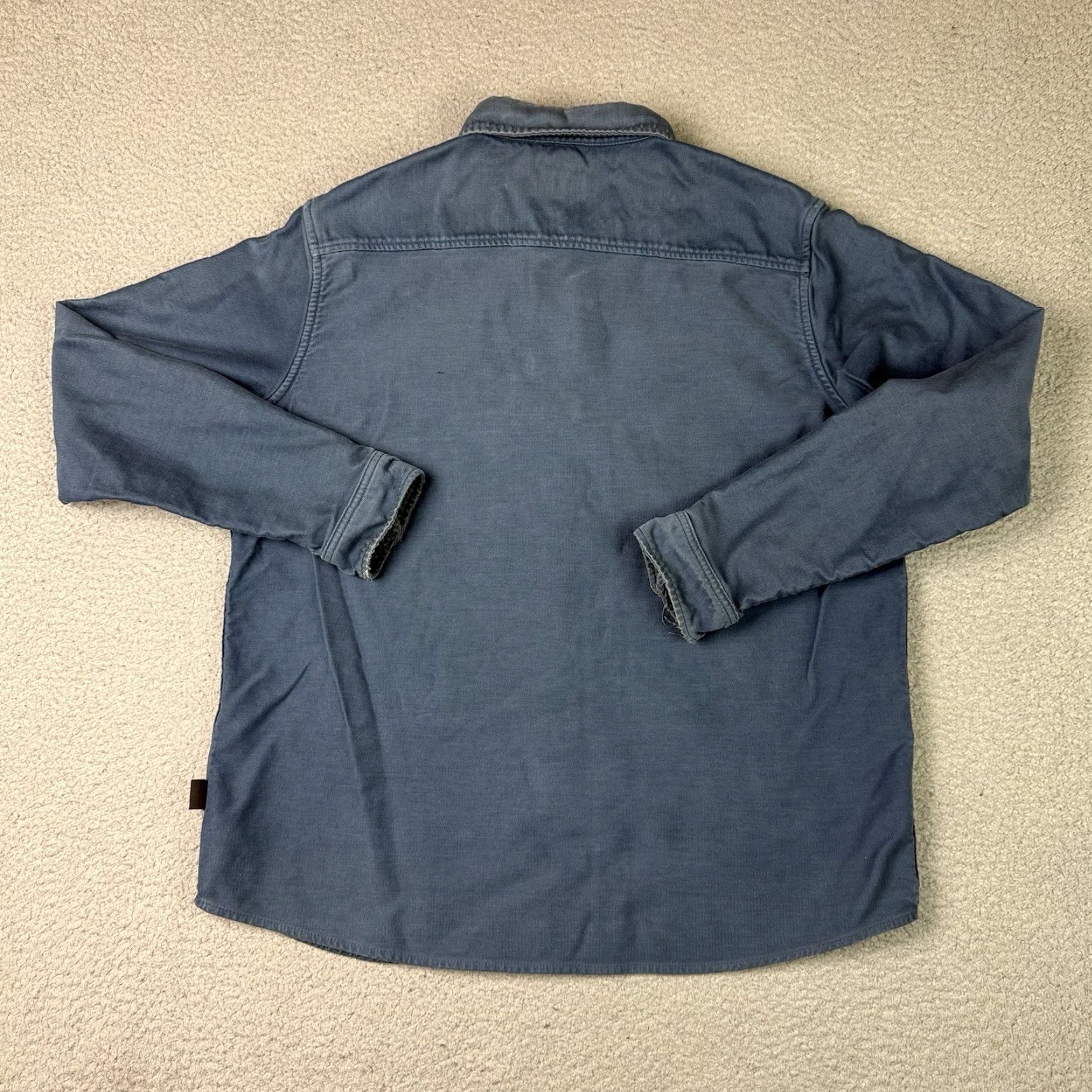 Patagonia Patagonia Shirt Mens L Blue Organic Cotton Flannel Button Up Pockets Casual Distressed Vintage: No (adjusted within constraints) Size US L / EU 52-54 / 3 - 5 Thumbnail