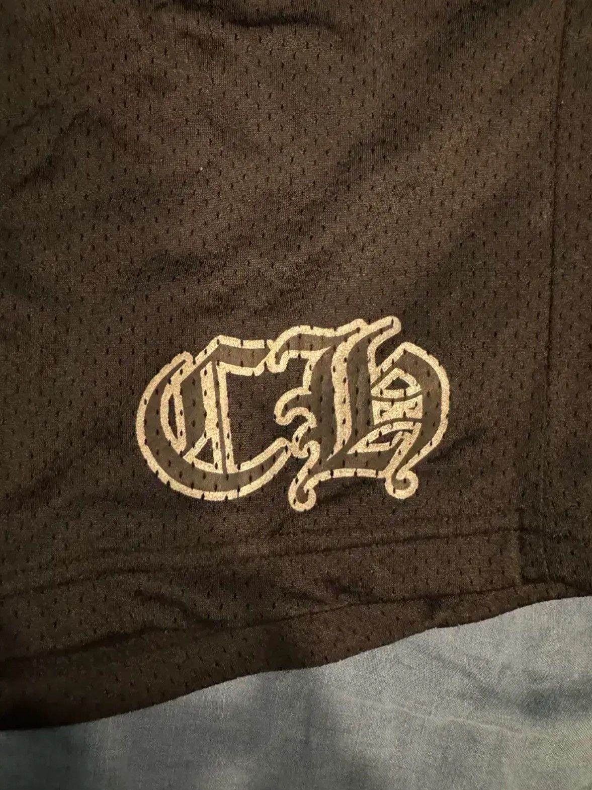Chrome Hearts Mesh Varsity Shorts / Black Size US 34 / EU 50 - 4 Thumbnail