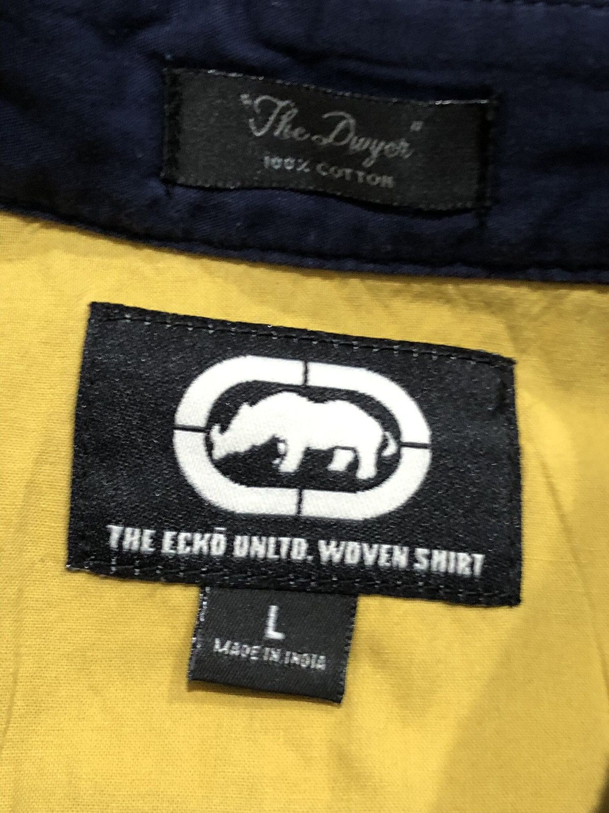 Ecko Unltd. × Vintage Vtg Y2K Ecko Unltd “The Dwyer” Plaid Button Up Size US L / EU 52-54 / 3 - 5 Thumbnail