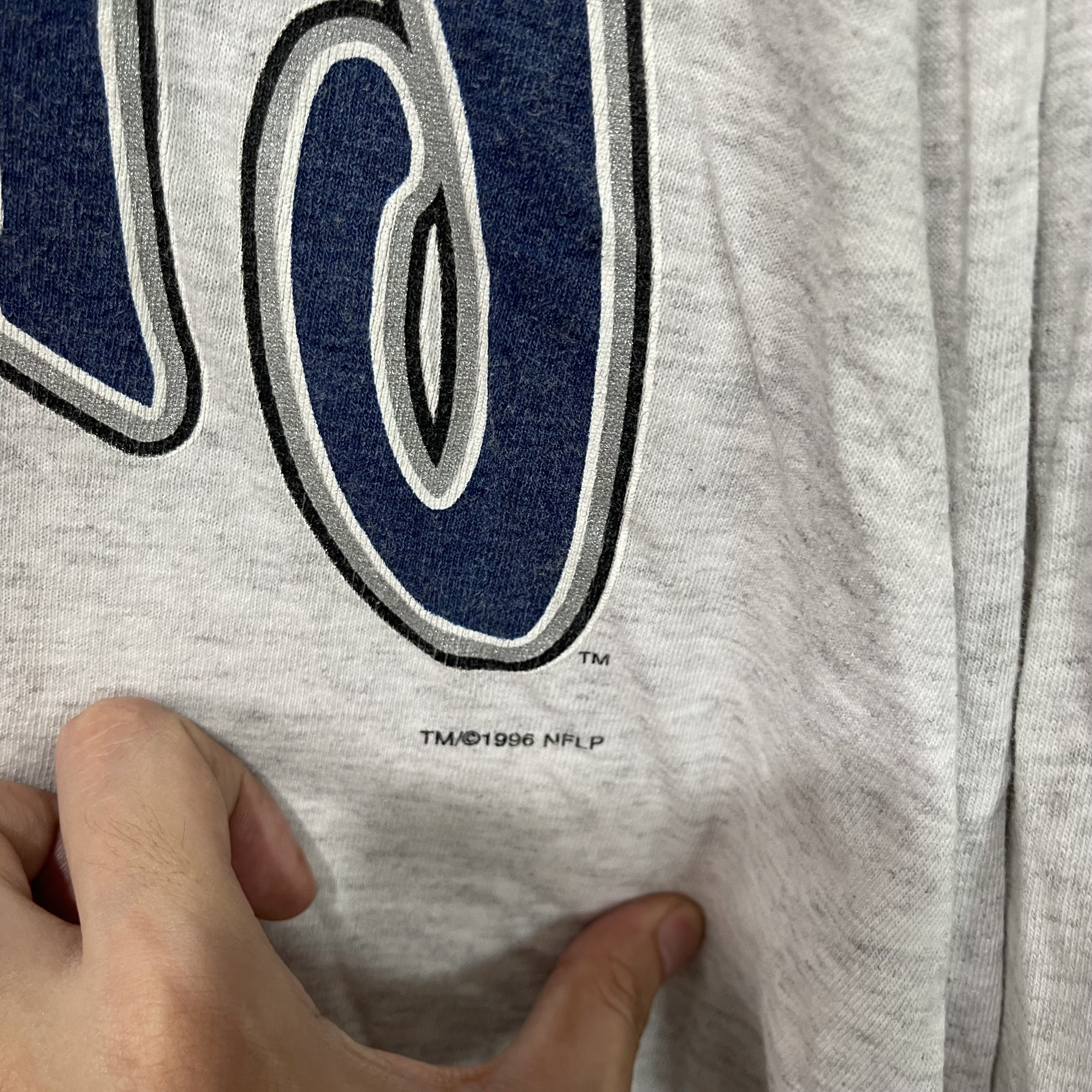 NFL Vintage 1996 Dallas Cowboys Long Sleeve Shirt Size US L / EU 52-54 / 3 - 3 Thumbnail
